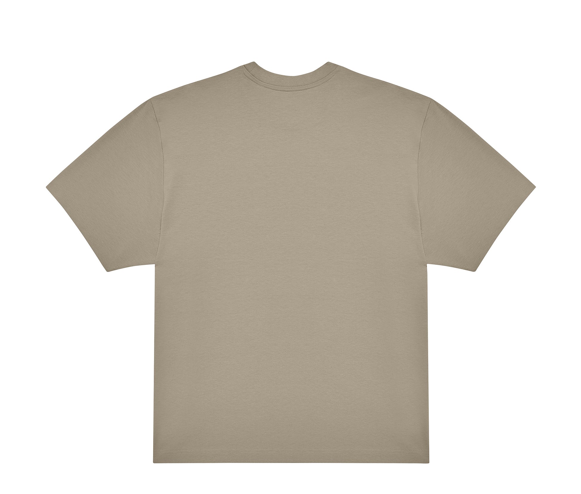 Tee-Shirt Oversize Lourd Unisexe - Mastic