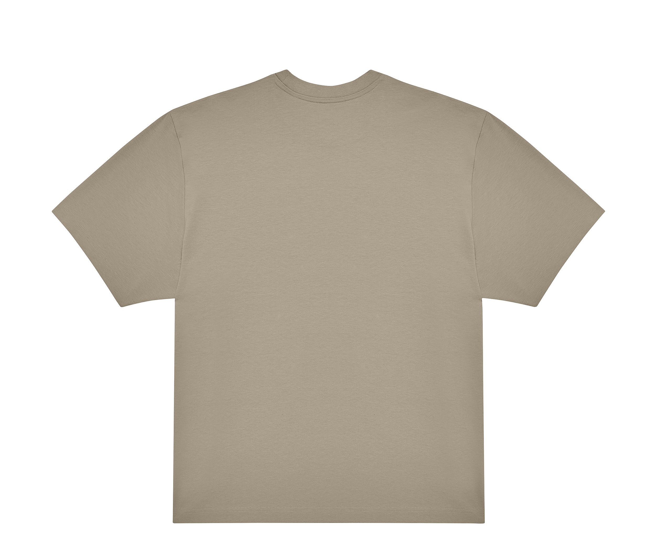 Tee-Shirt Oversize Lourd Unisexe - Mastic