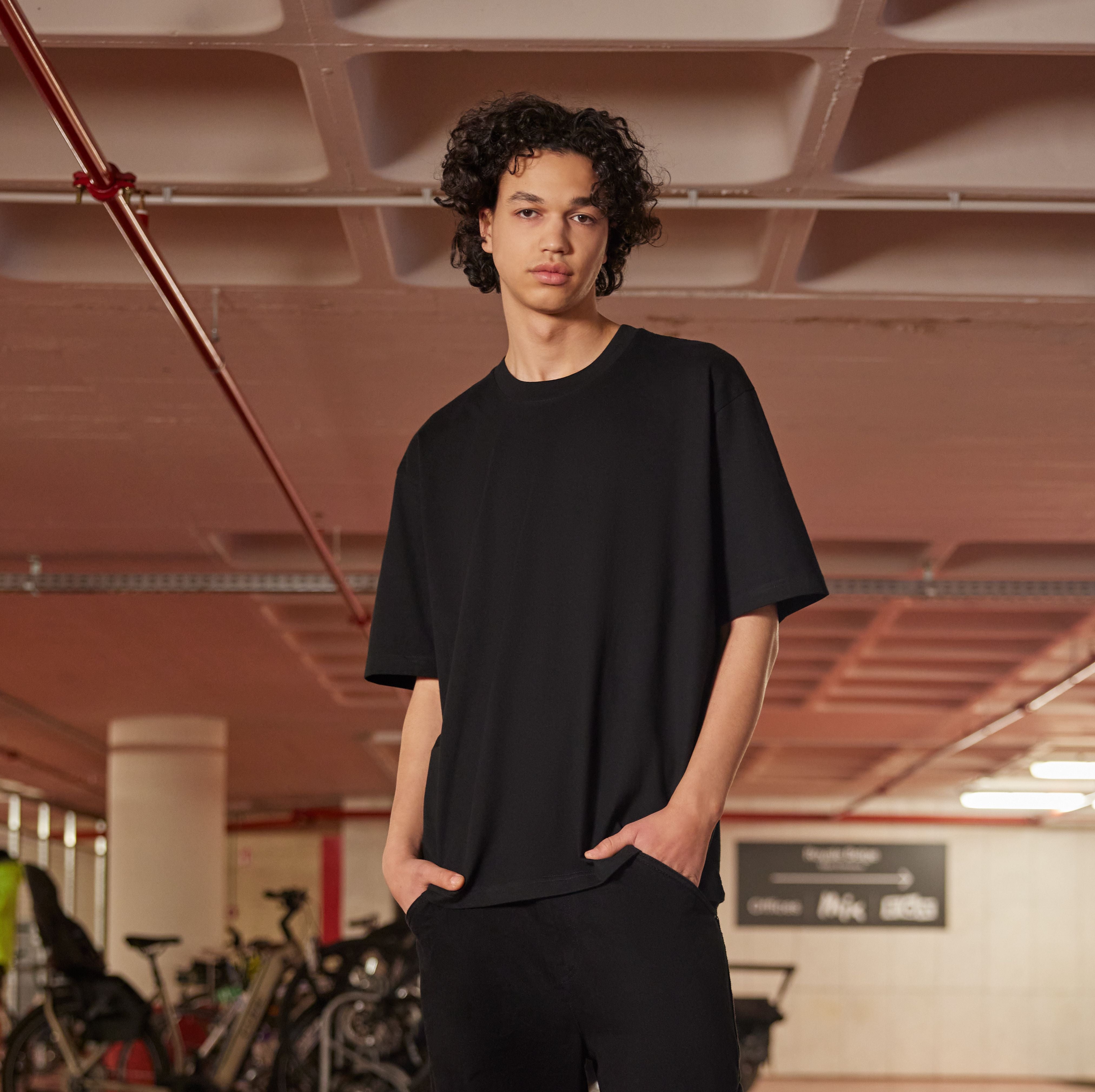 Tee-shirt oversize lourd unisexe