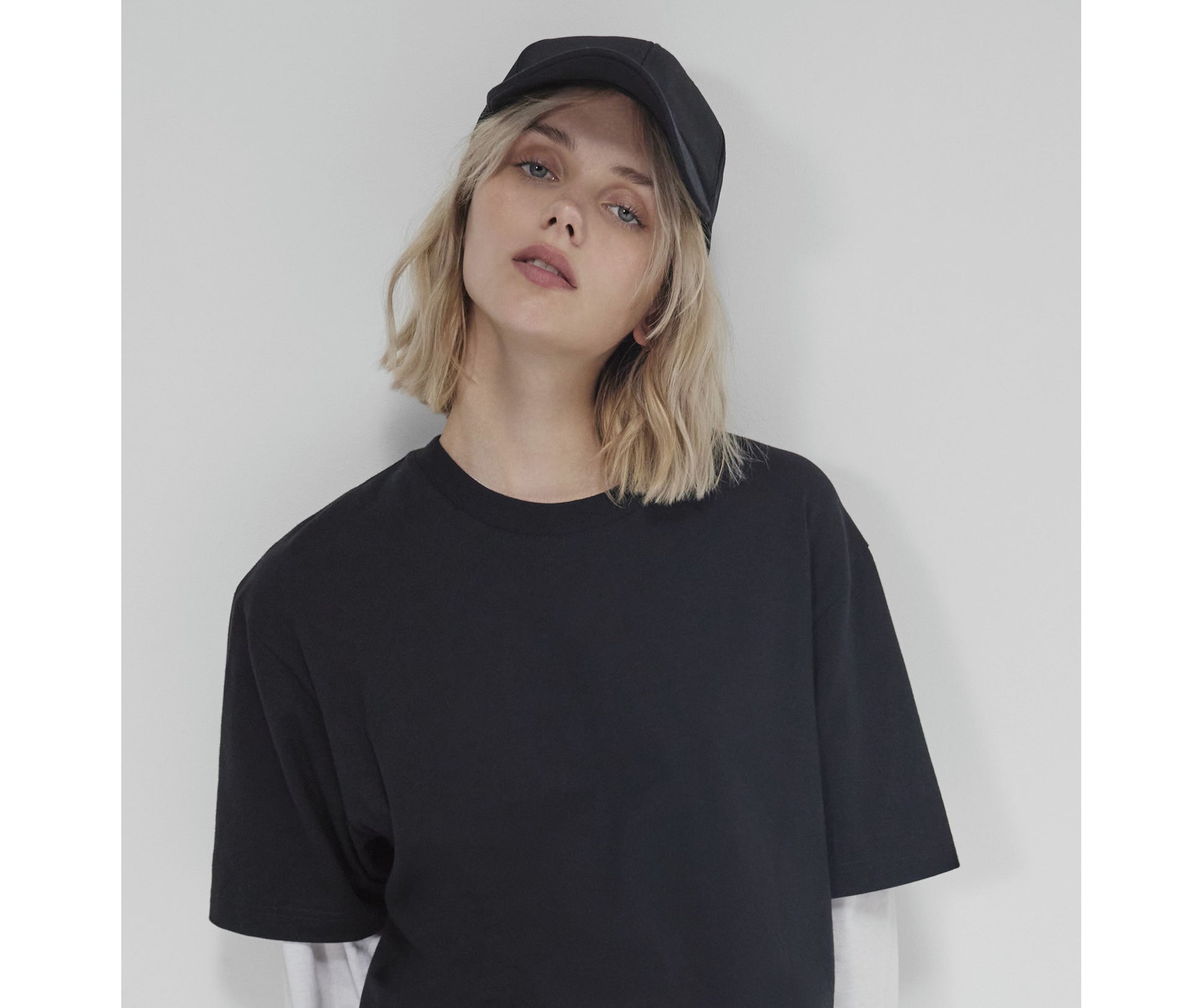Tee-shirt oversize lourd unisexe