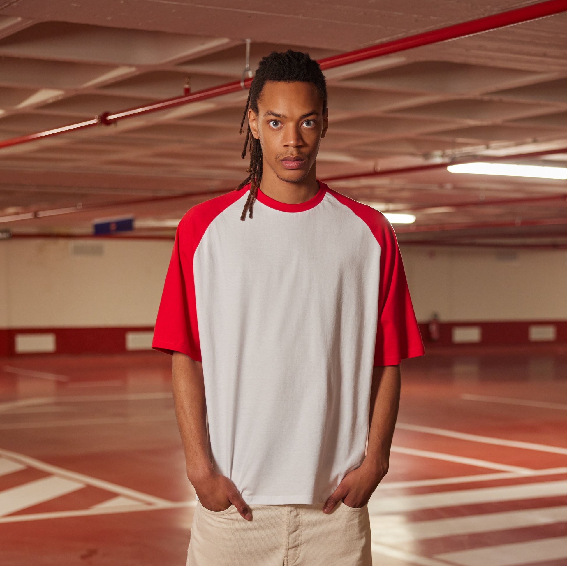 Tee-shirt baseball manches courtes