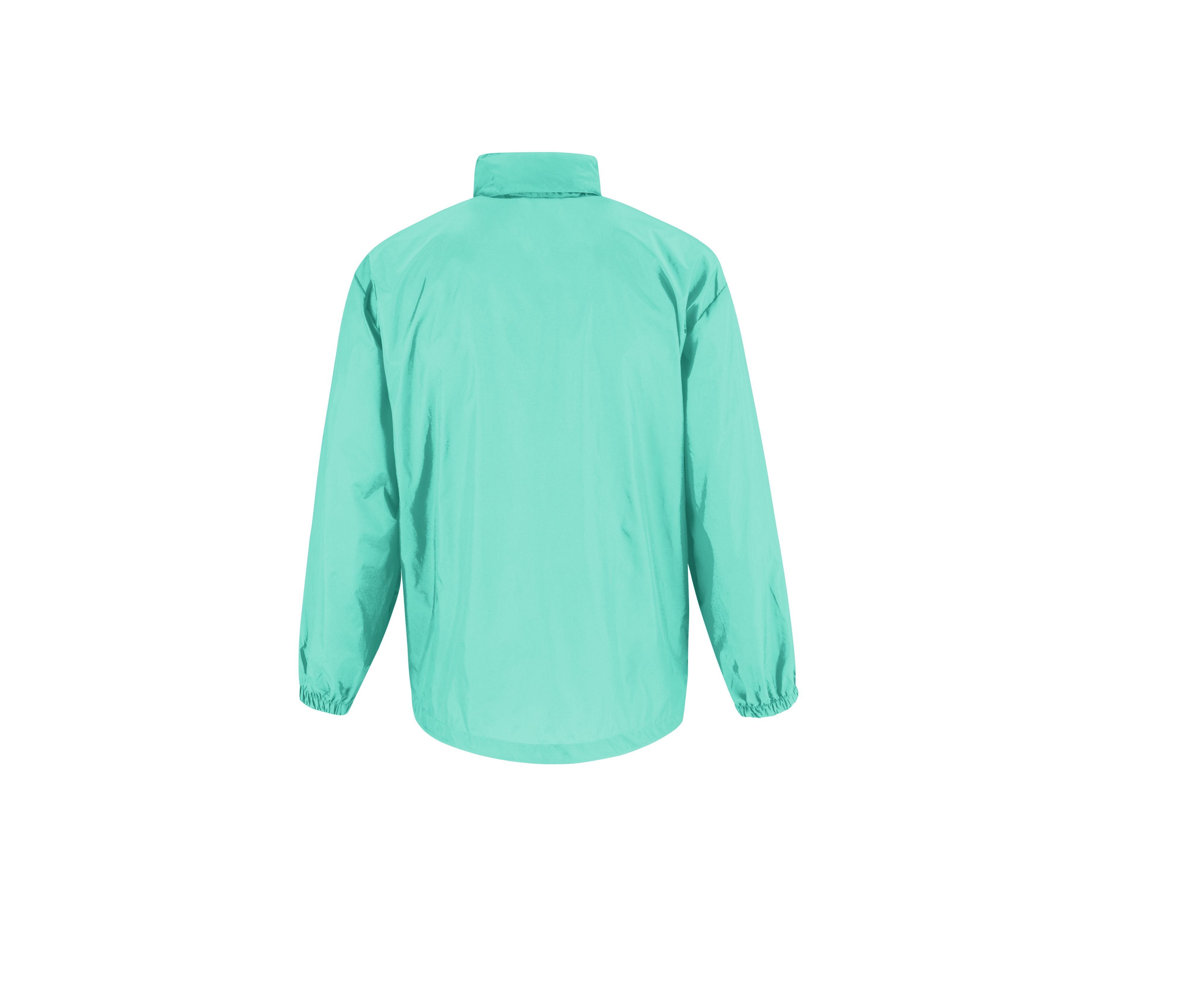 Veste Coupe-Vent Homme - Pixel Turquoise