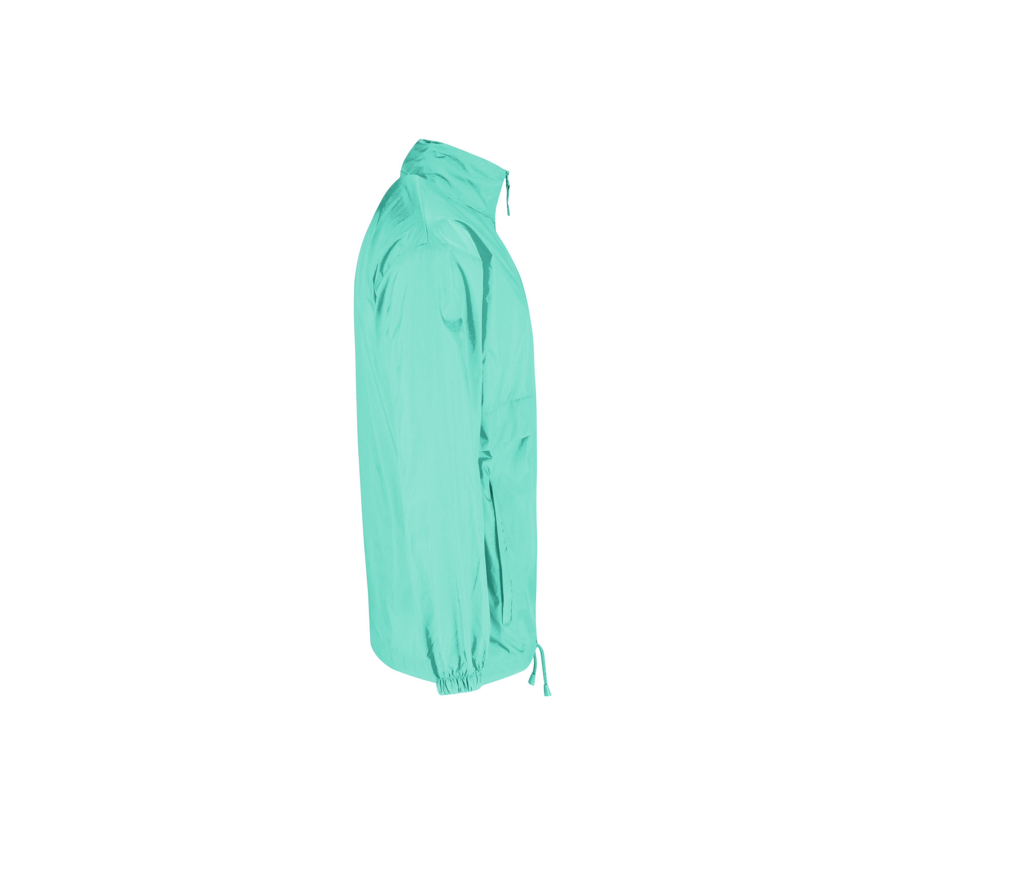 Veste Coupe-Vent Homme - Pixel Turquoise