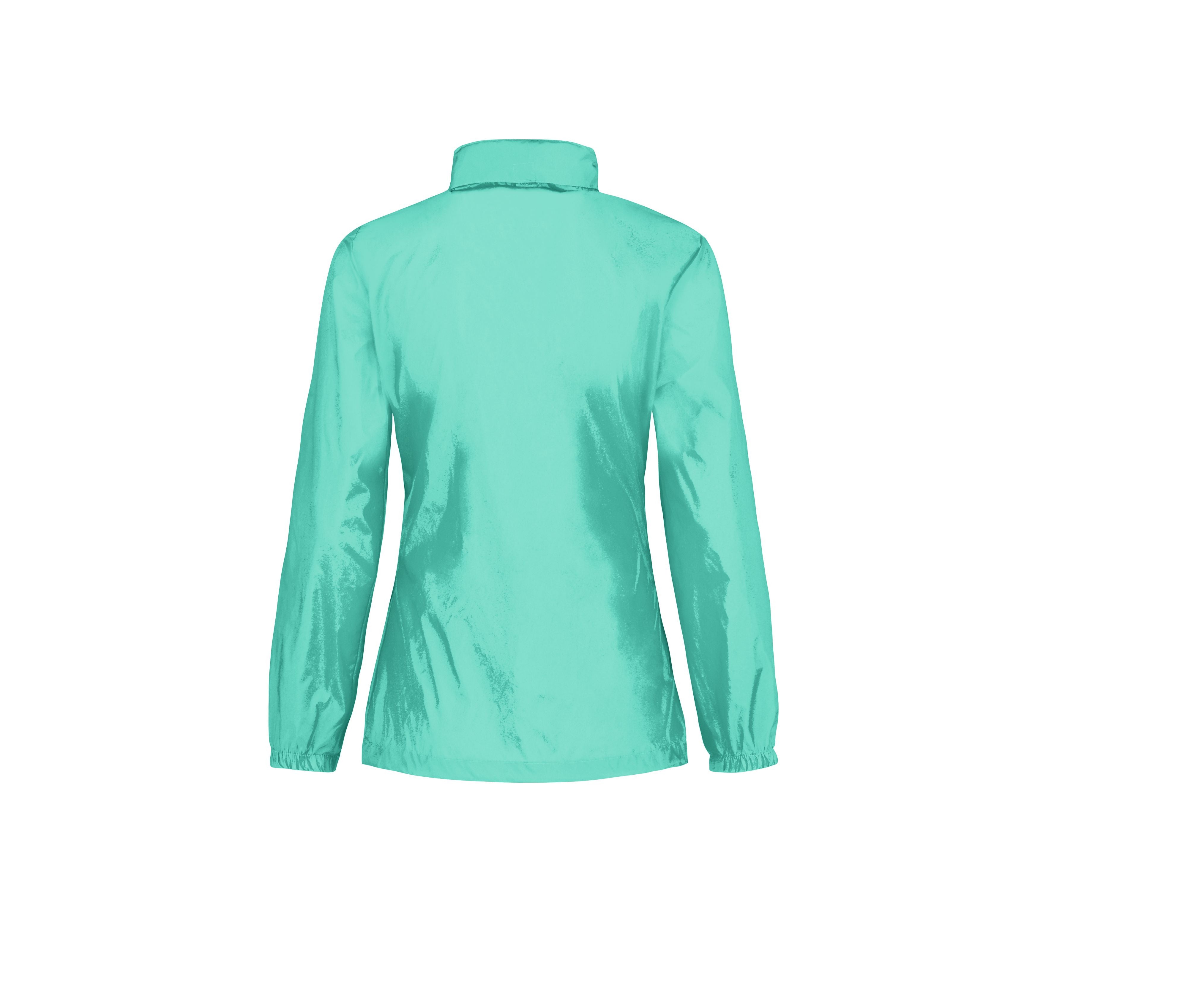 Veste Coupe-Vent Femme - Pixel Turquoise