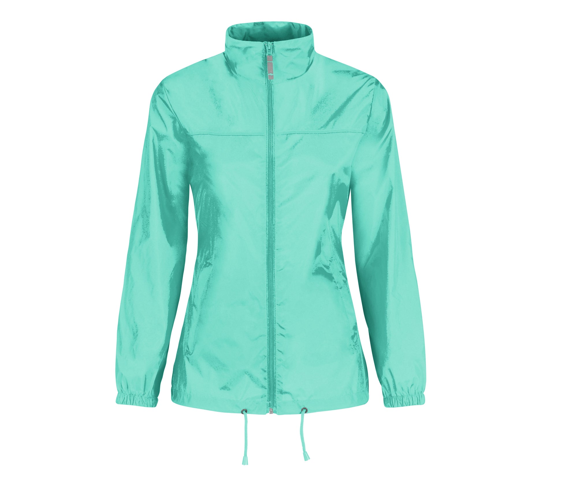 Veste Coupe-Vent Femme - Pixel Turquoise