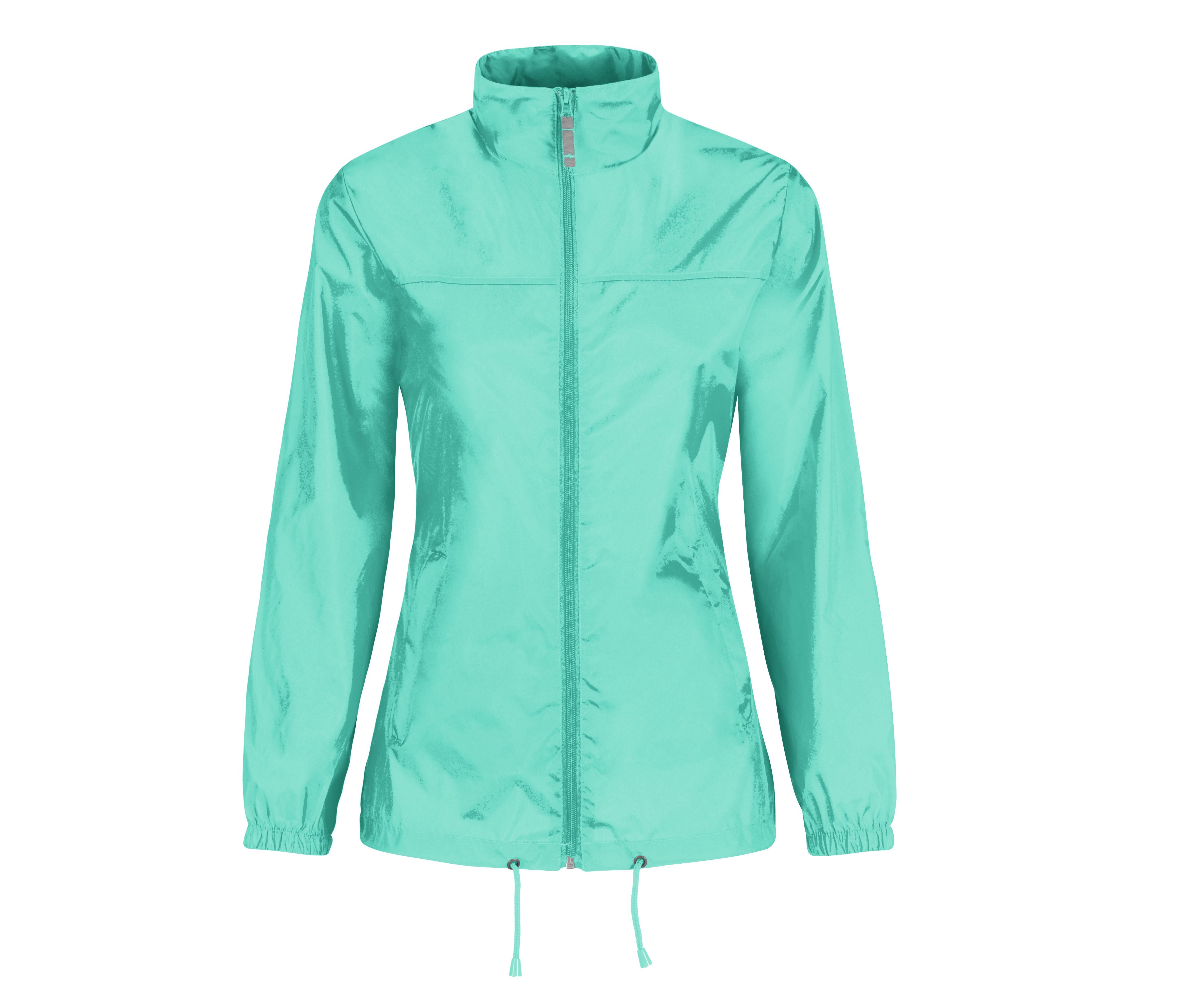 Veste Coupe-Vent Femme - Pixel Turquoise
