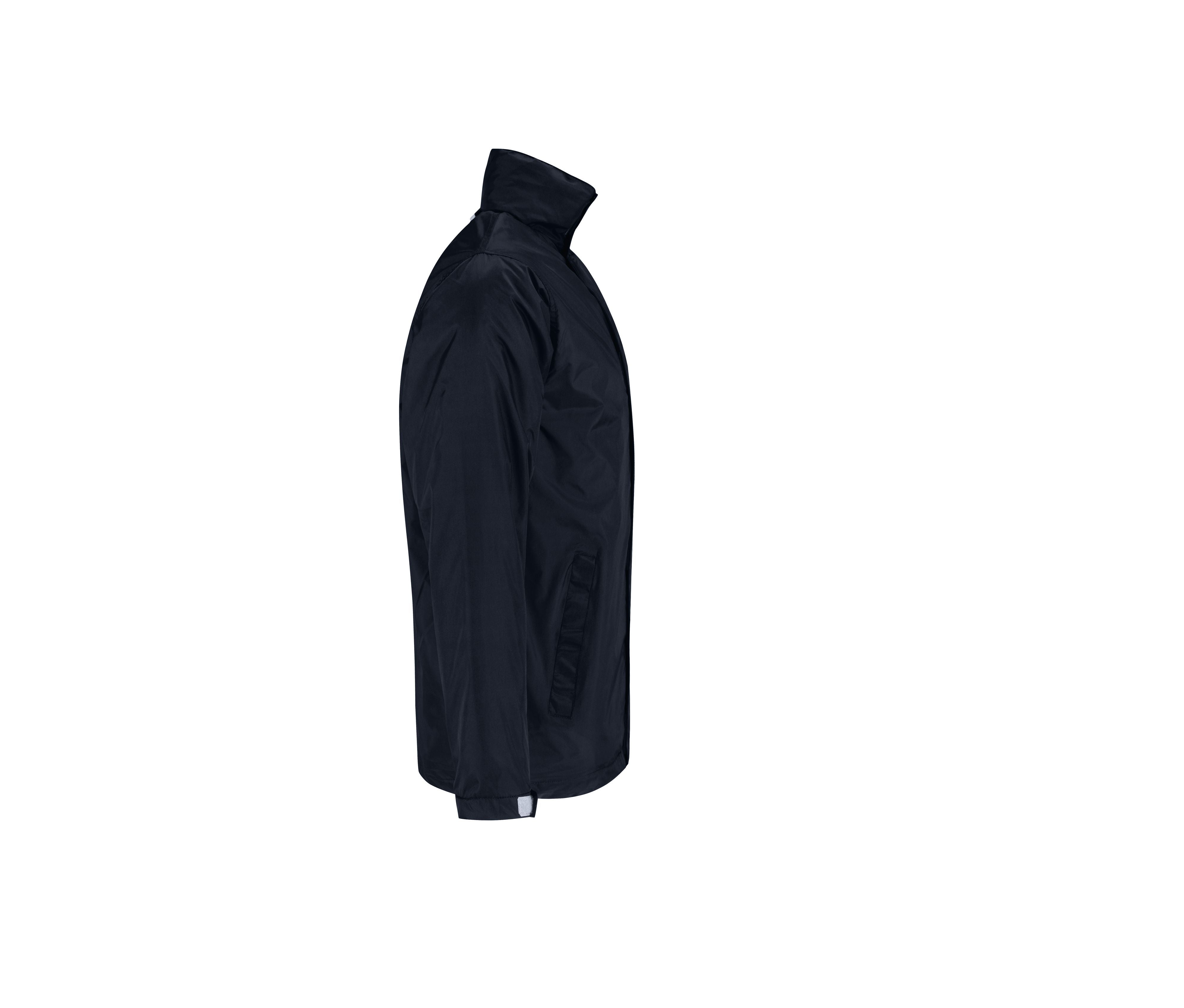 Veste Coupe-Vent Doublée Micropolaire - Navy