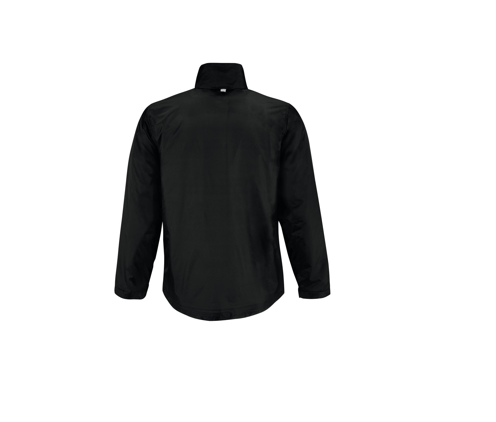 Veste Coupe-Vent Doublée Micropolaire - Black