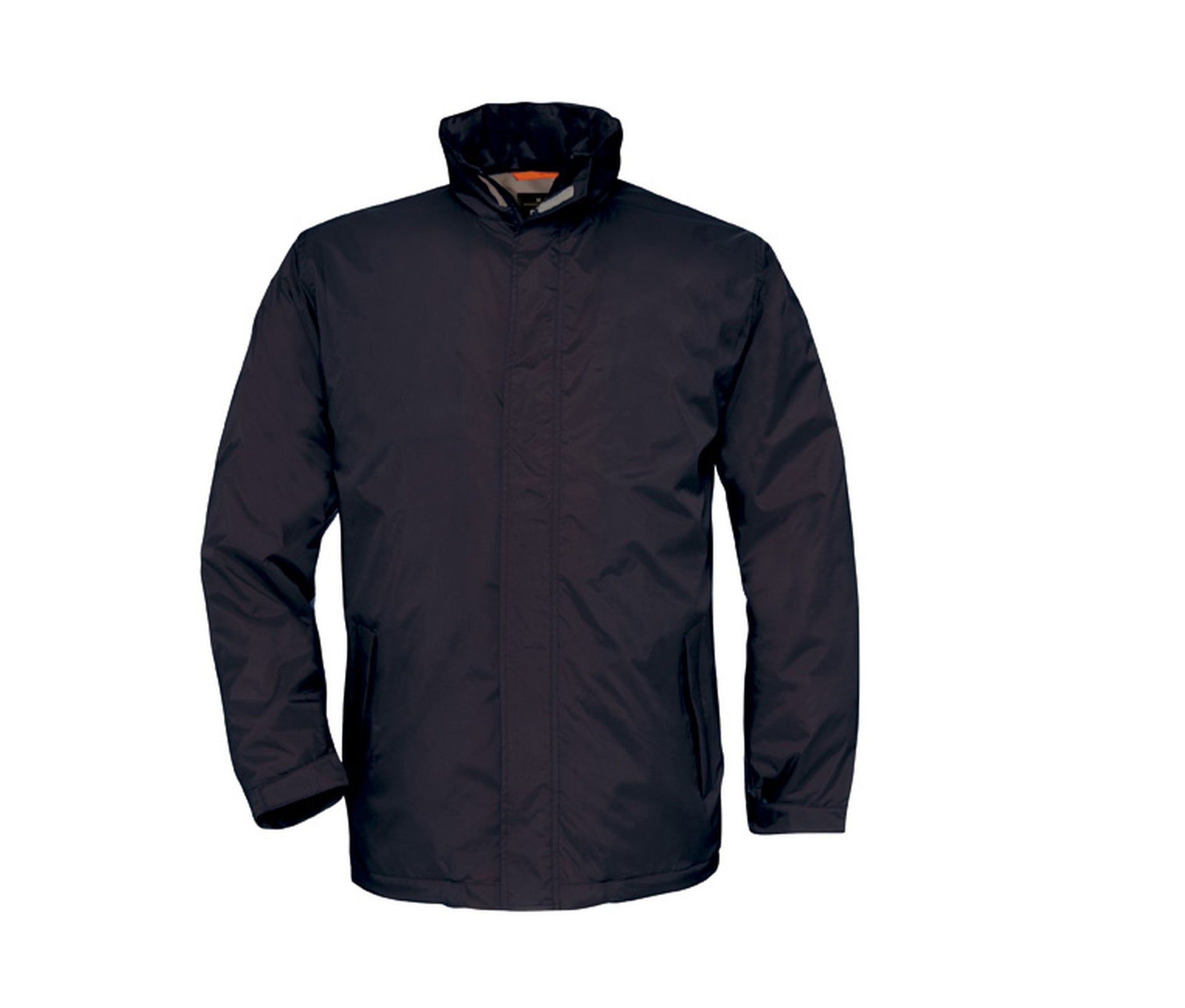 Veste Coupe-Vent Doublée Micropolaire - Black