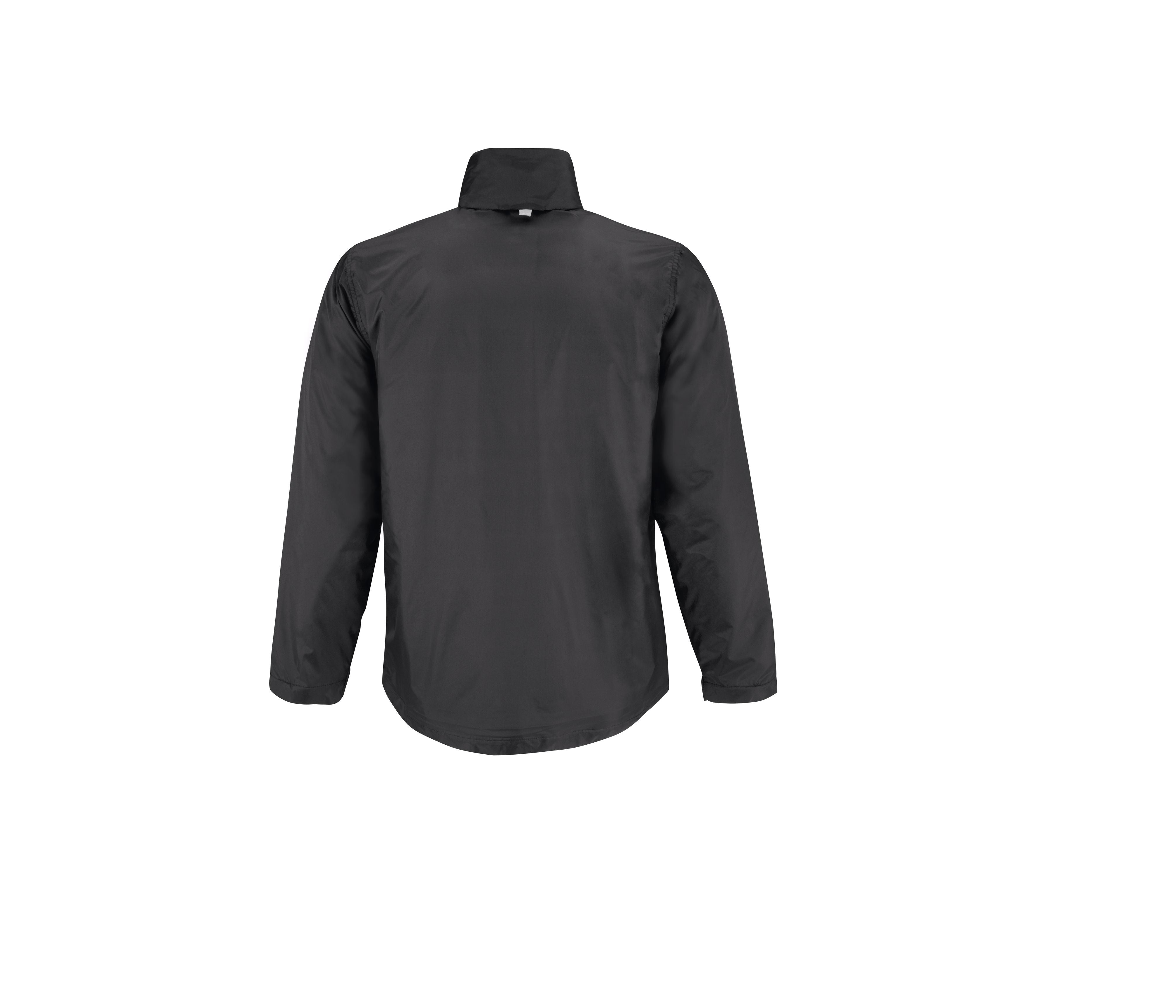 Veste Coupe-Vent Doublée Micropolaire - Dark Grey