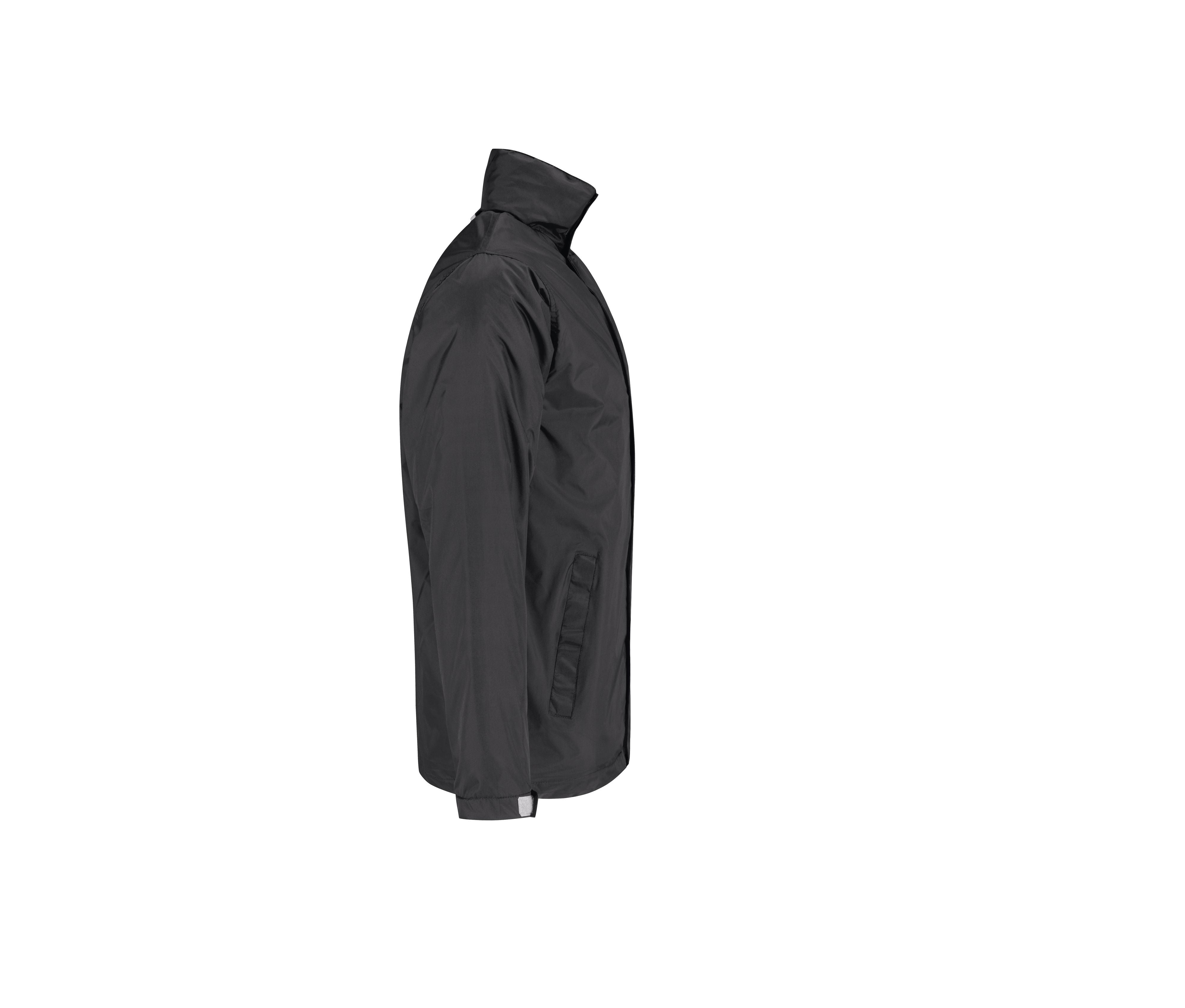 Veste Coupe-Vent Doublée Micropolaire - Dark Grey
