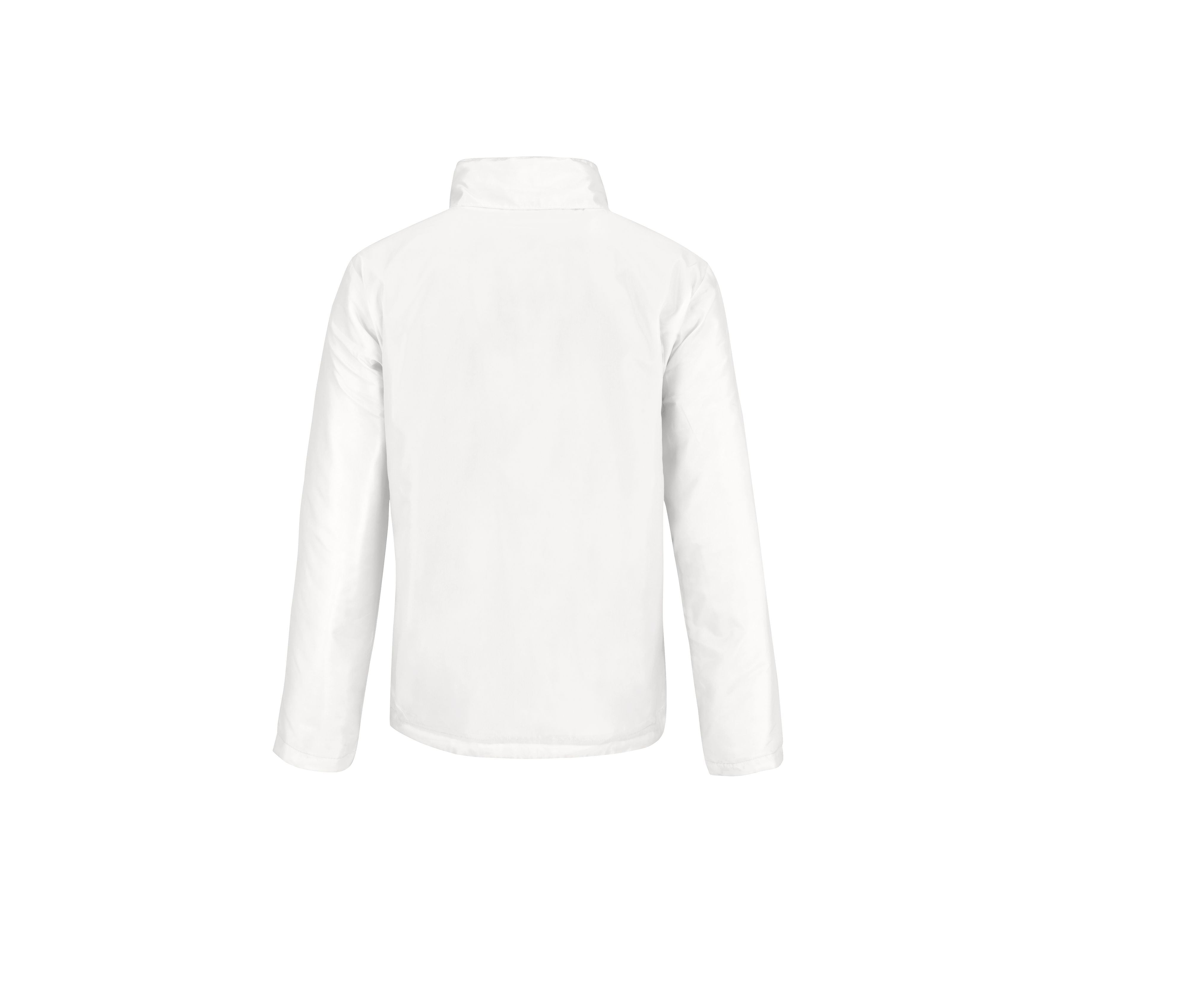 Veste Coupe-Vent Doublée Micropolaire Homme - White