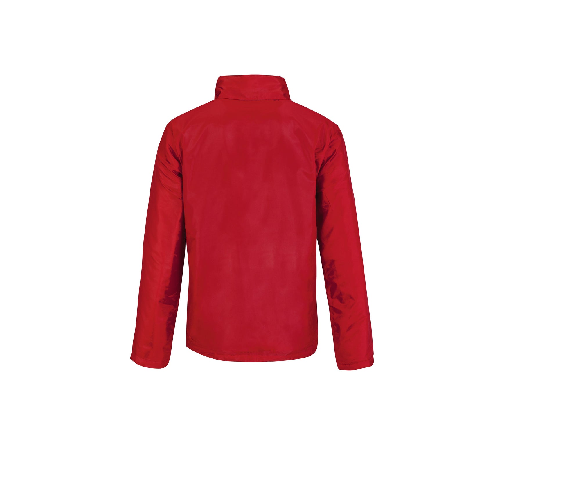 Veste Coupe-Vent Doublée Micropolaire Homme - Red