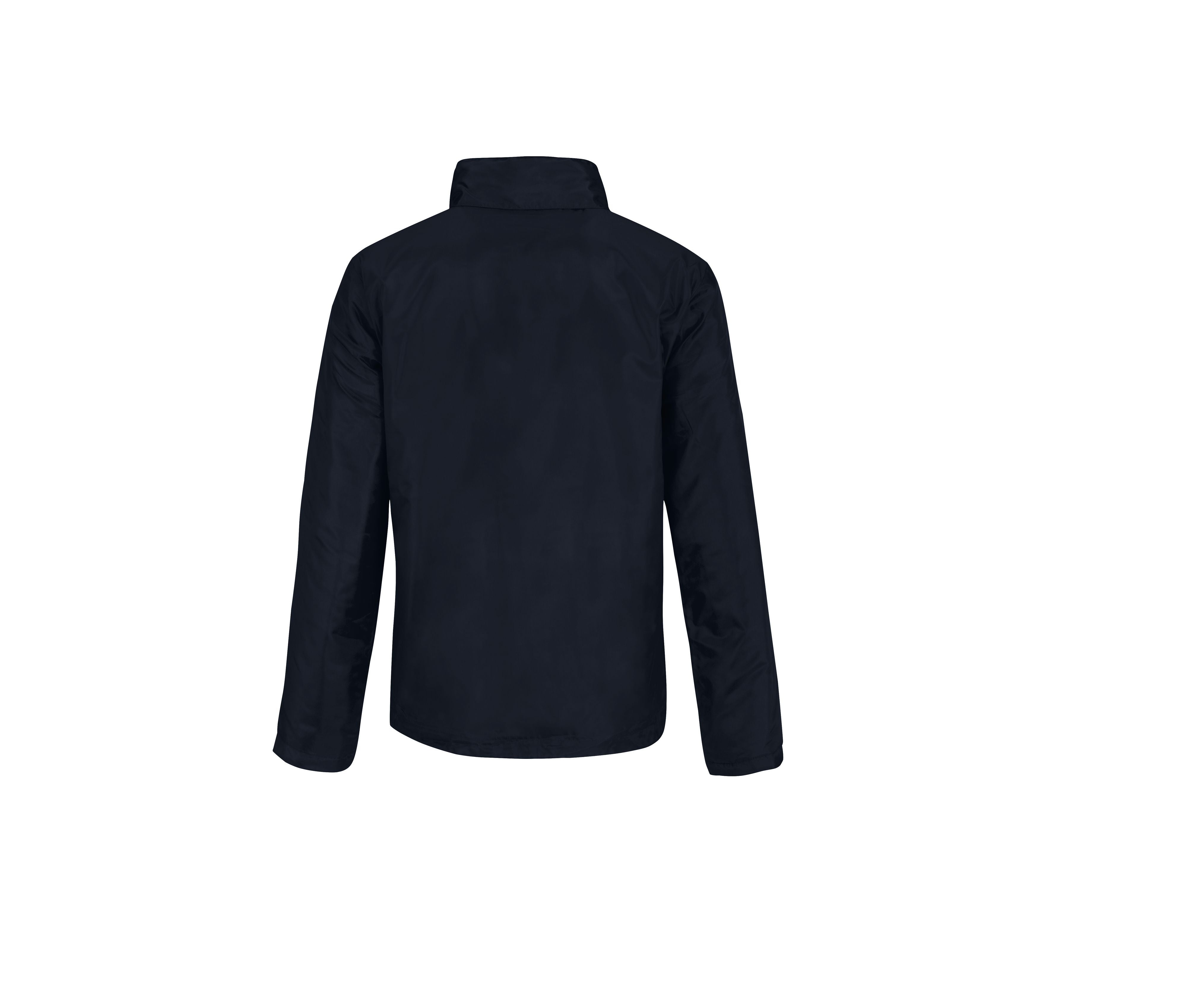 Veste Coupe-Vent Doublée Micropolaire Homme - Navy