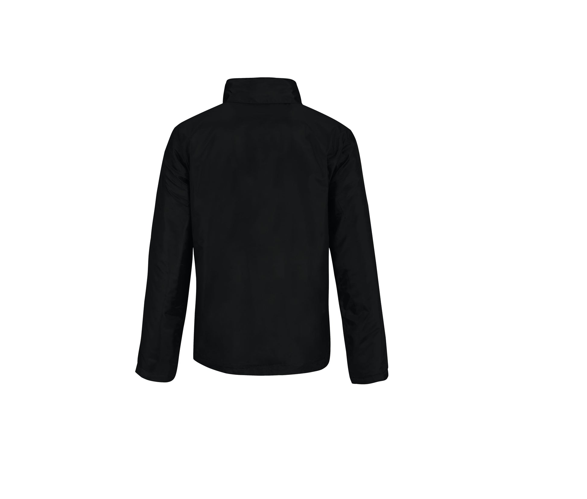 Veste Coupe-Vent Doublée Micropolaire Homme - Black