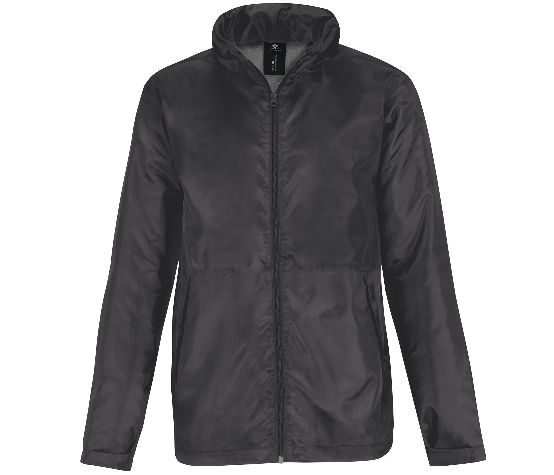 Veste Coupe-Vent Doublée Micropolaire Homme - Dark Grey