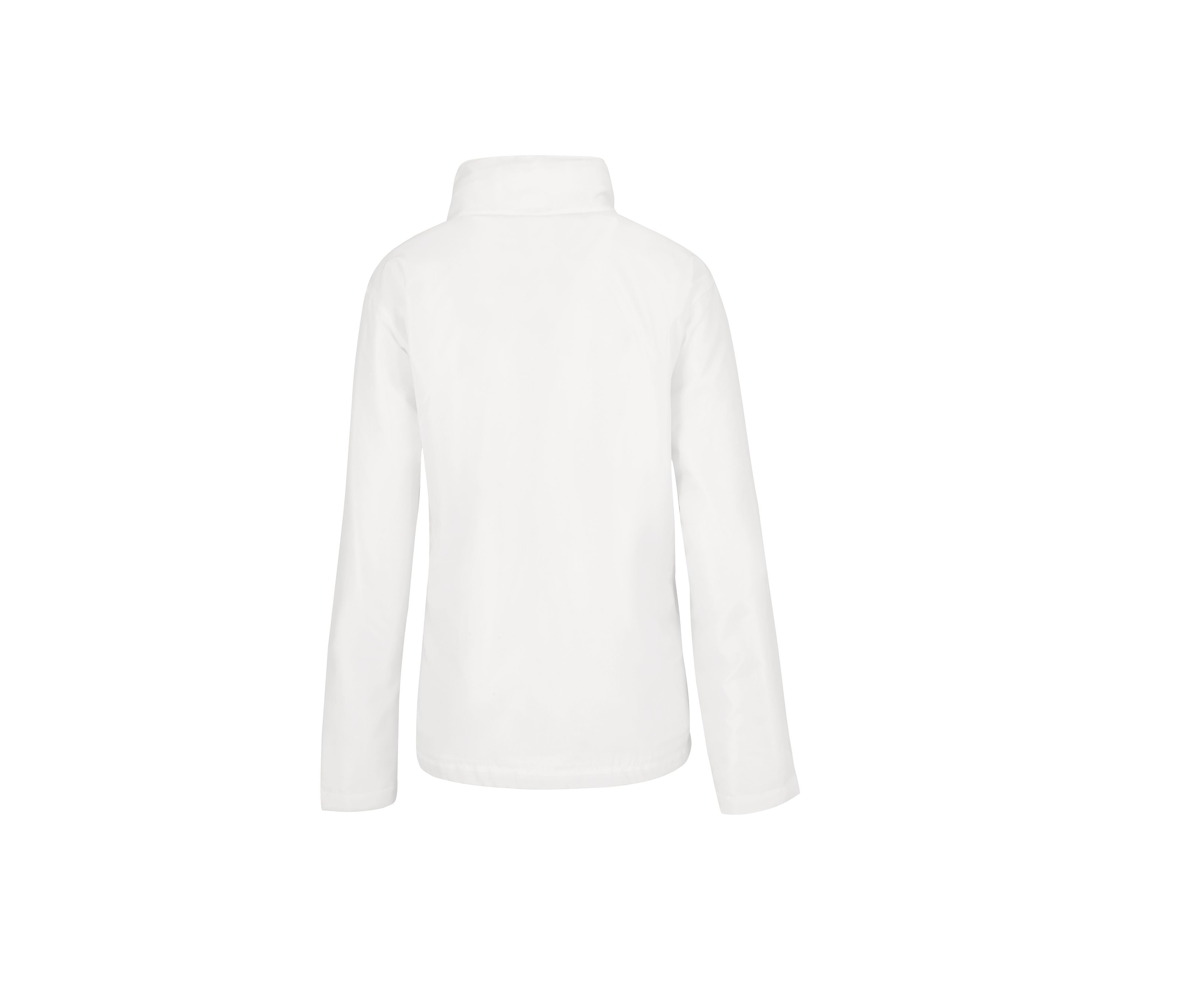Veste Coupe-Vent Doublée Micropolaire Femme - White