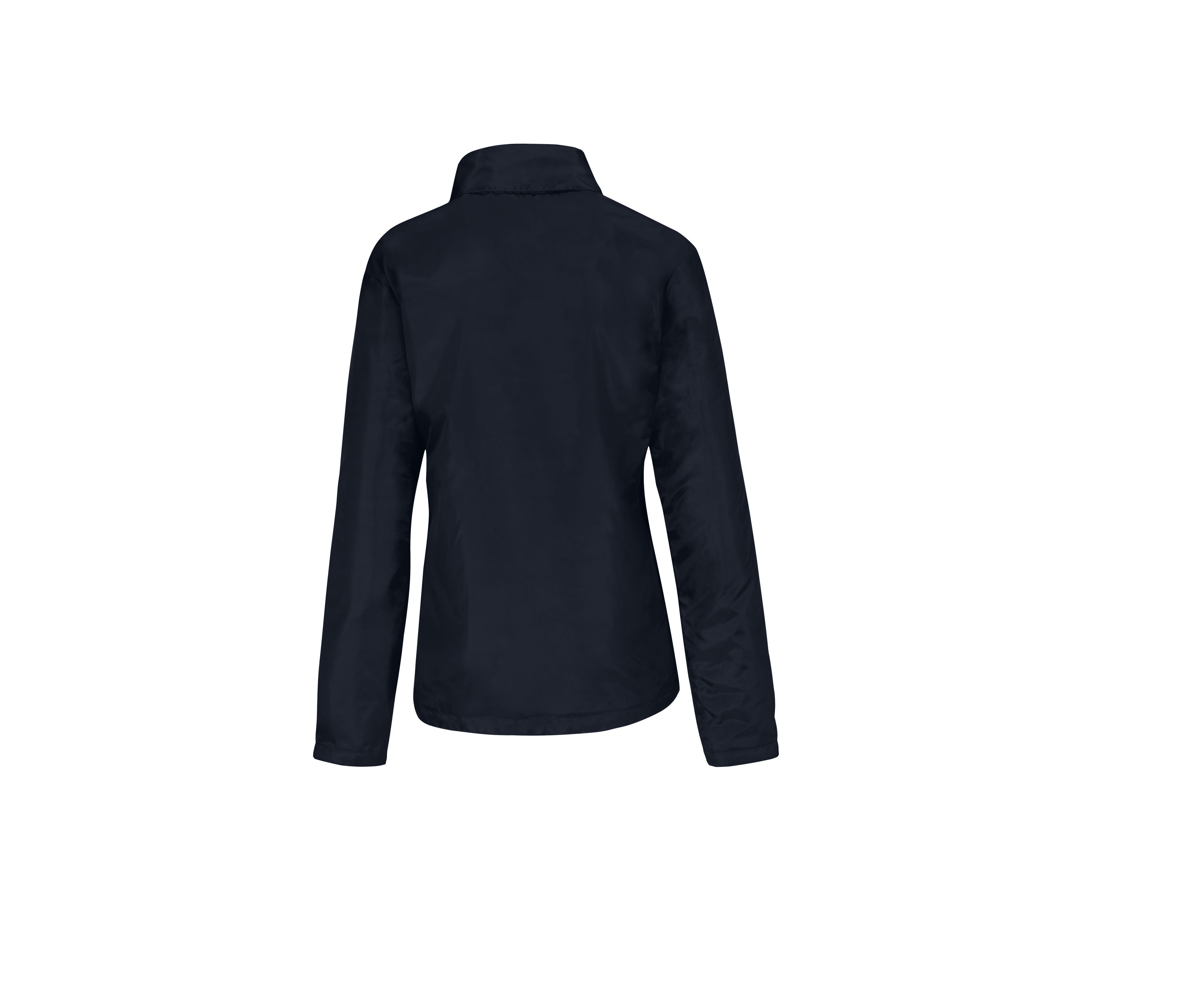 Veste Coupe-Vent Doublée Micropolaire Femme - Navy