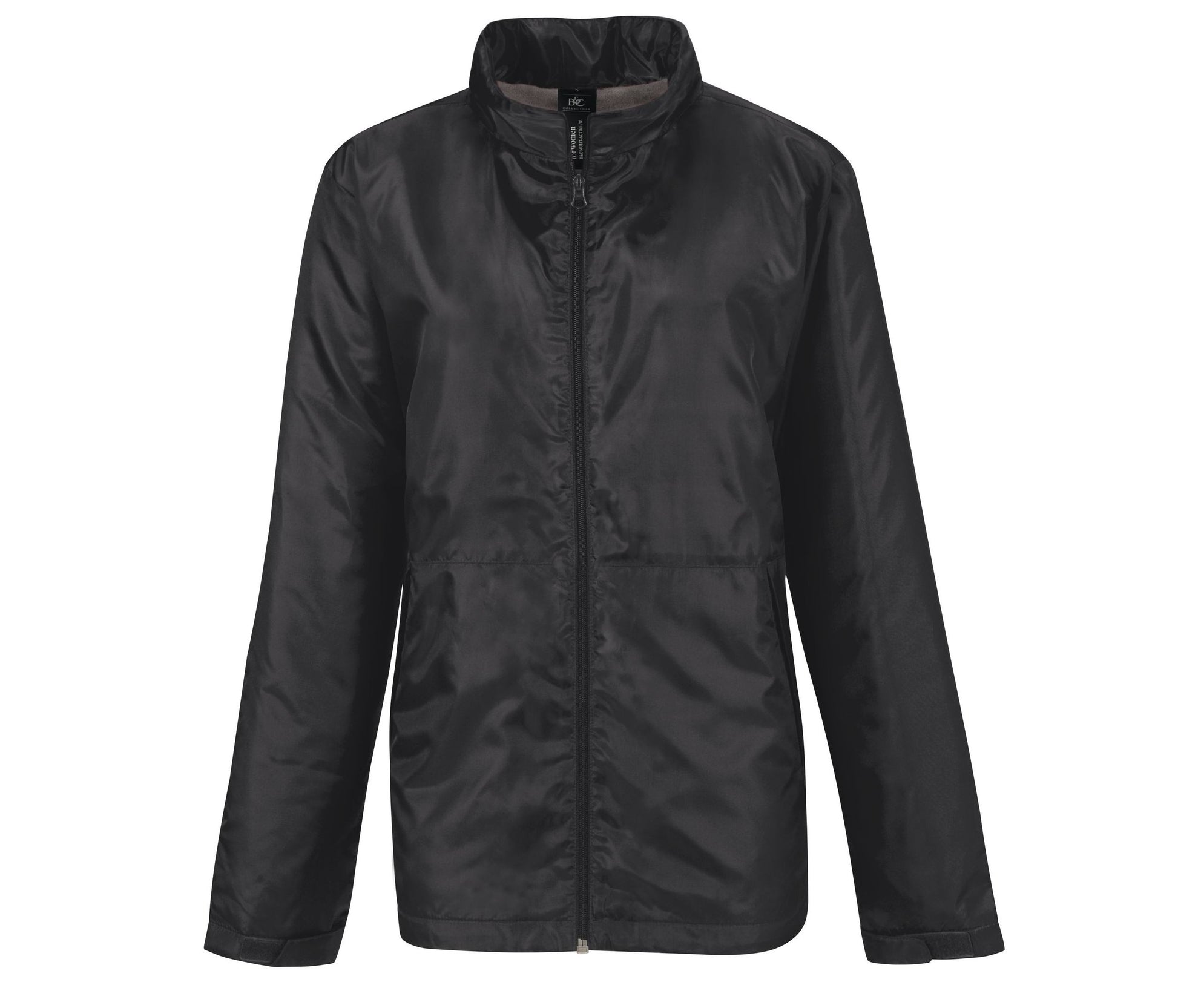 Veste Coupe-Vent Doublée Micropolaire Femme - Dark Grey