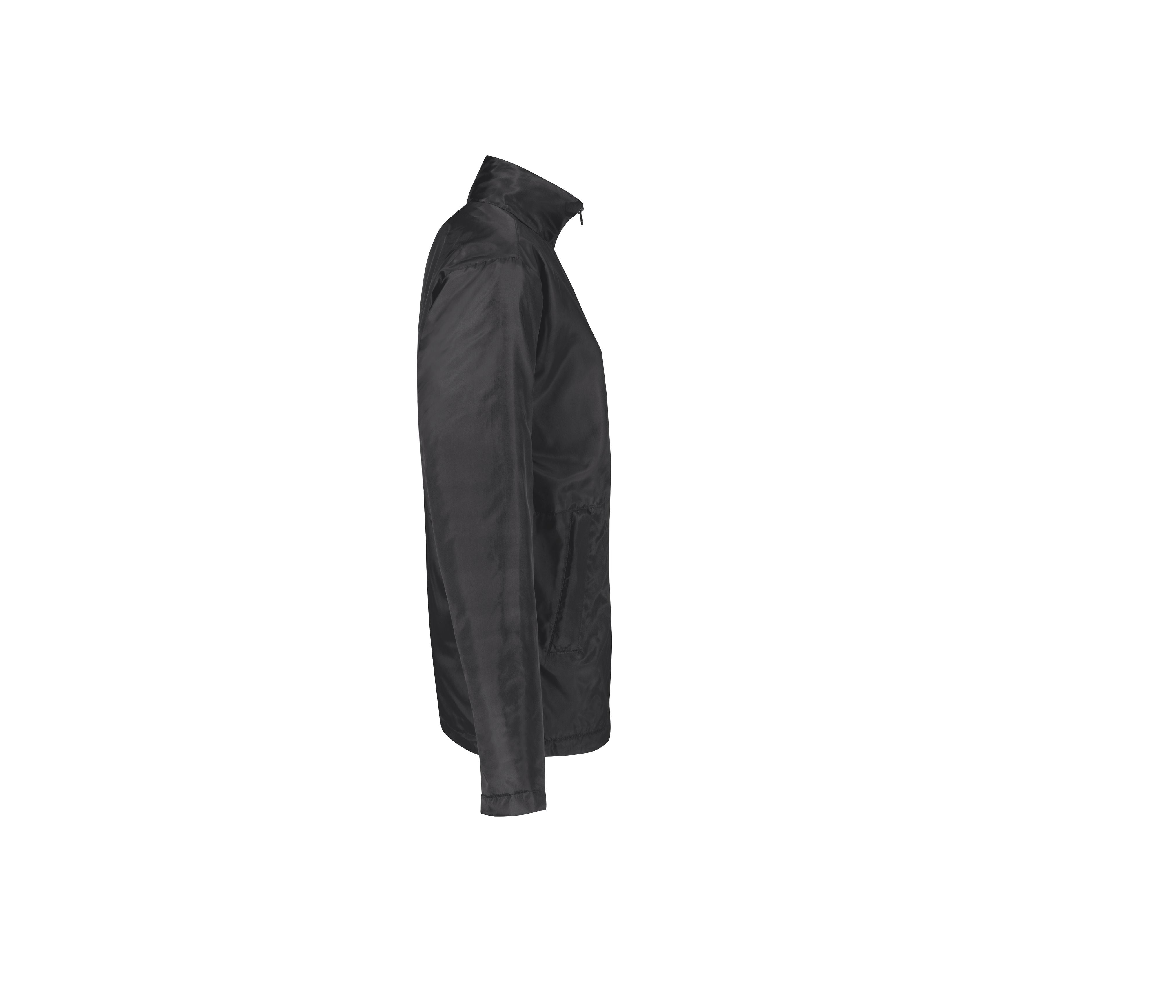 Veste Coupe-Vent Doublée Micropolaire Femme - Dark Grey