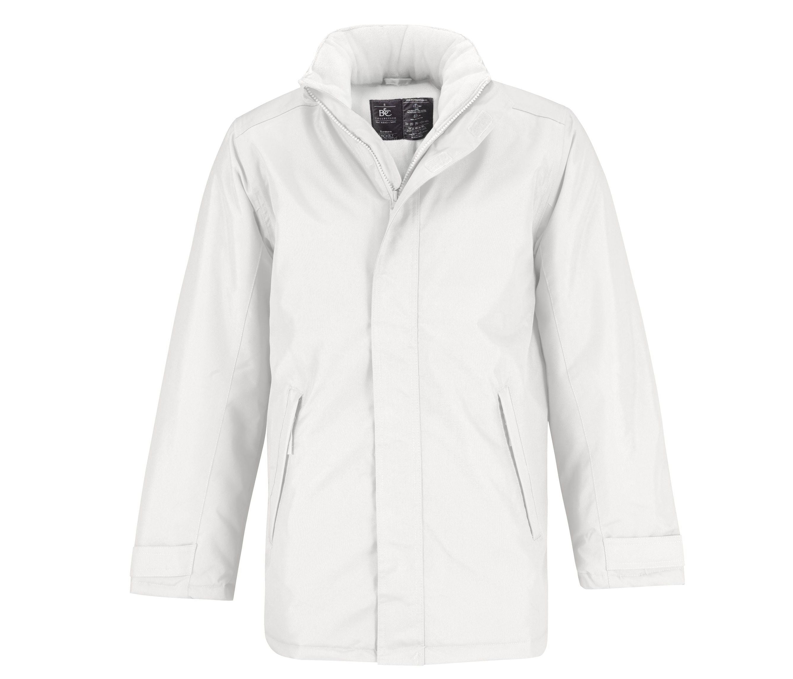 Parka Homme Doublée - White