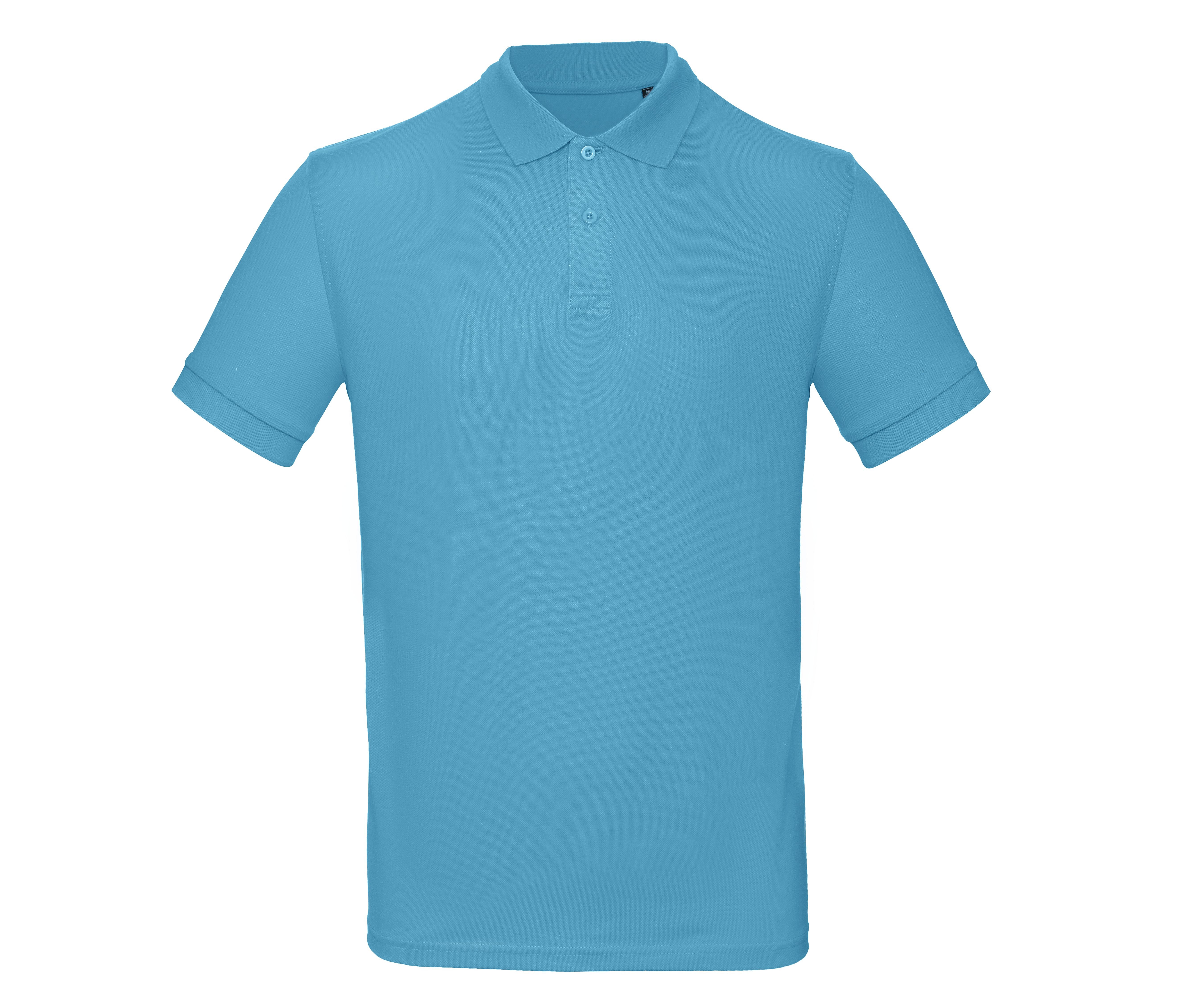 Polo Bio Homme - Very Turquoise