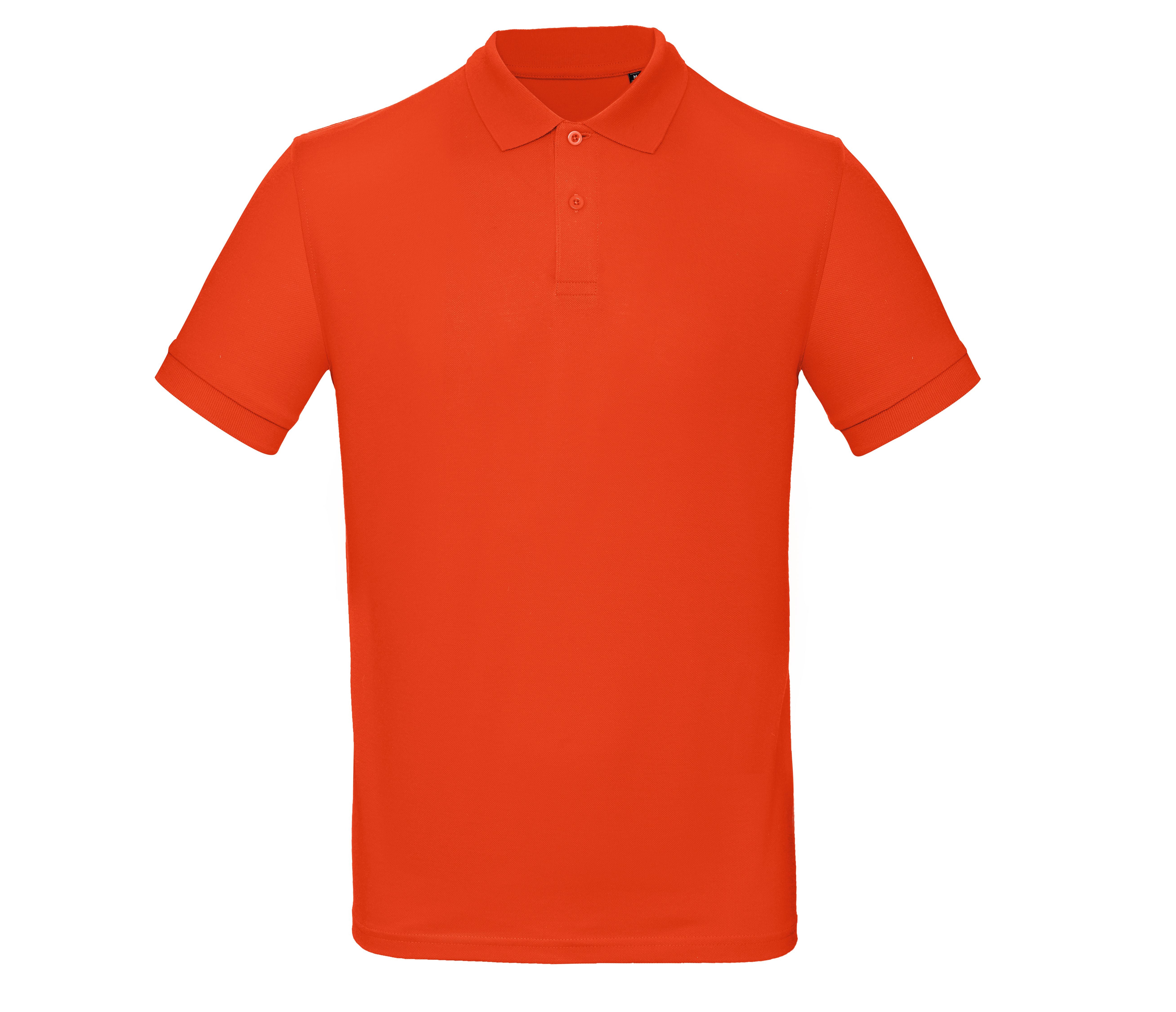 Polo Bio Homme - Fire Red