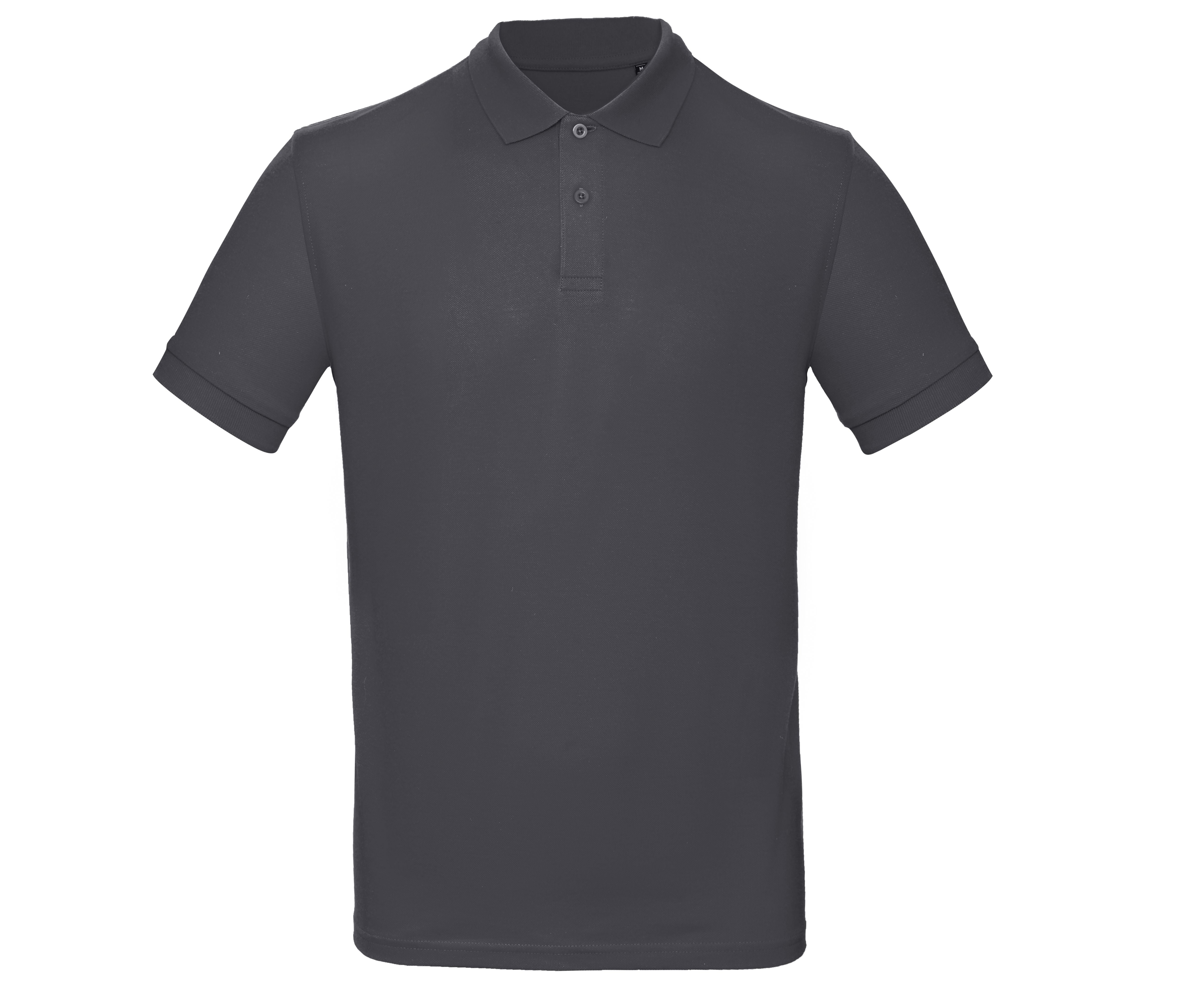Polo Bio Homme - Dark Grey