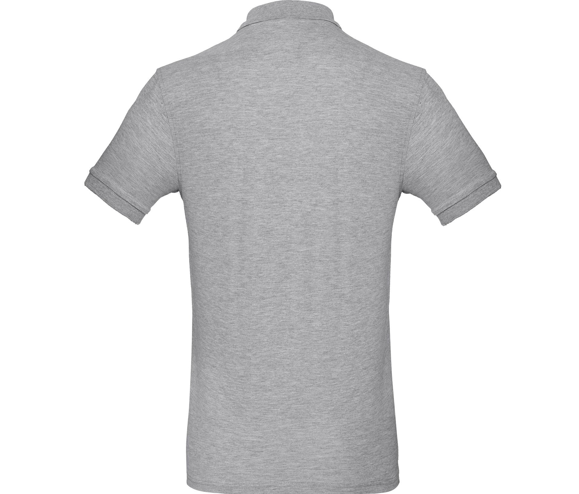 Polo Bio Homme - Heather Grey