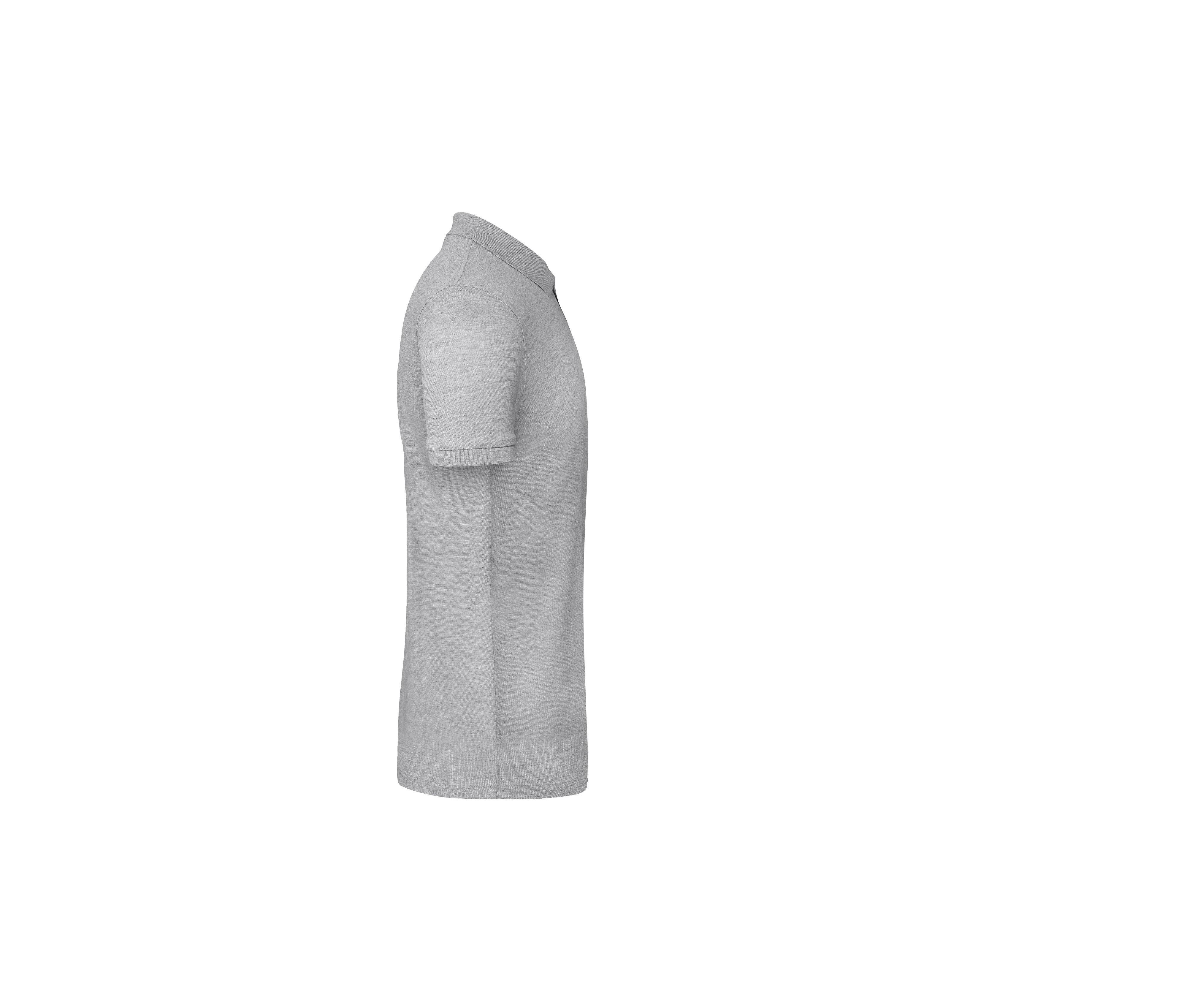Polo Bio Homme - Heather Grey