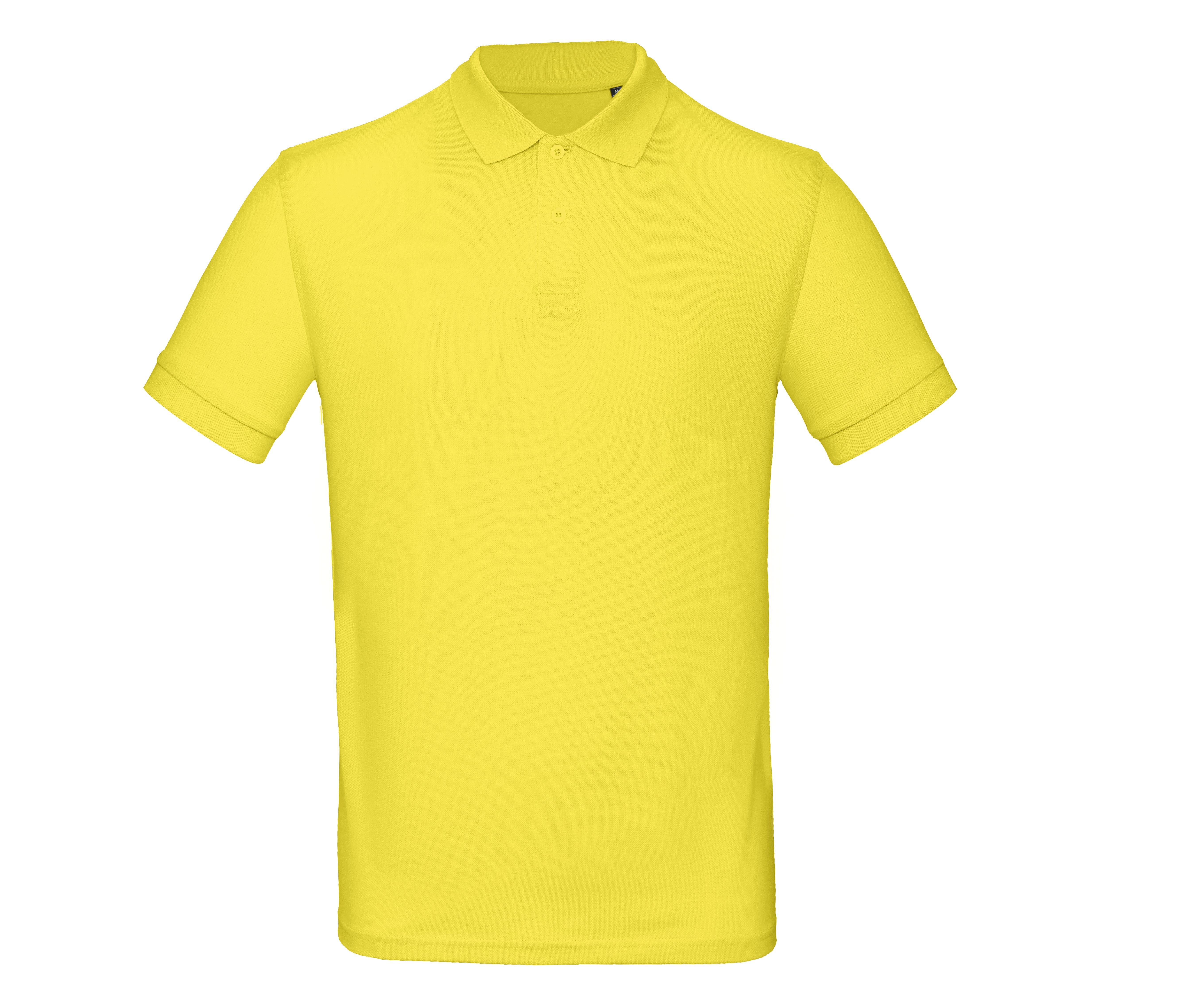 Polo Bio Homme - Solar Yellow