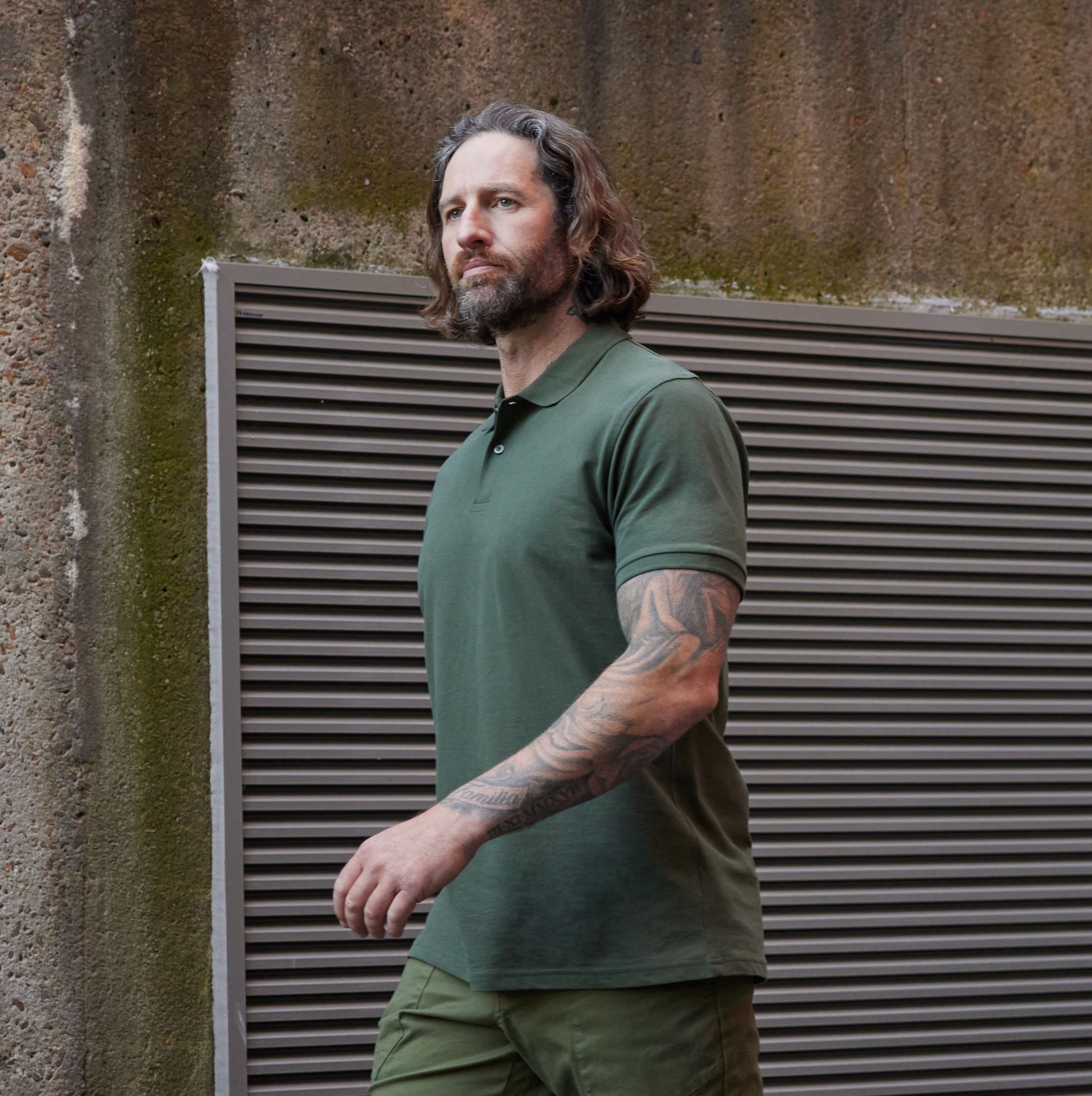 Polo bio homme