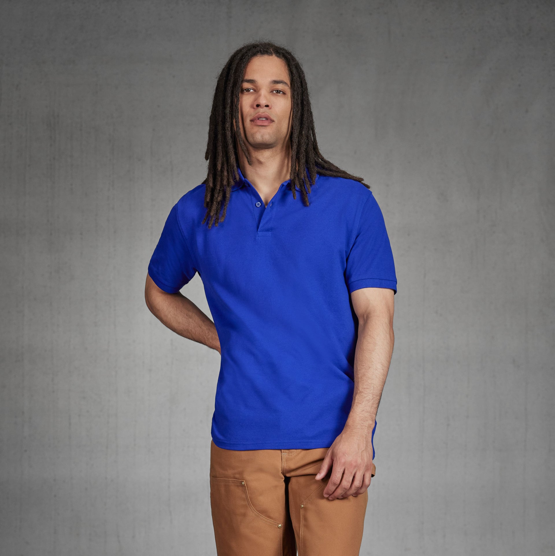 Polo bio homme