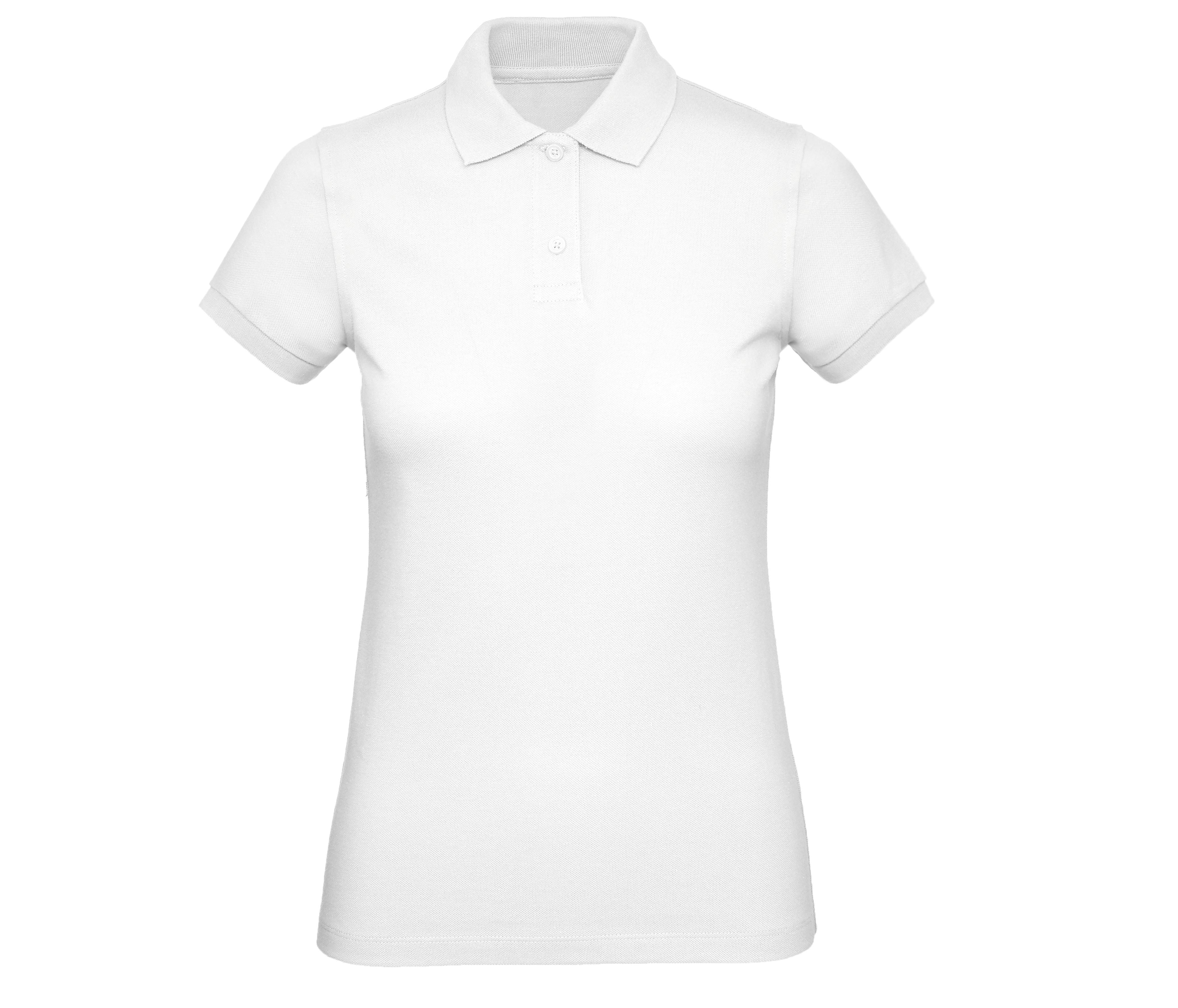 Polo Bio Femme - White