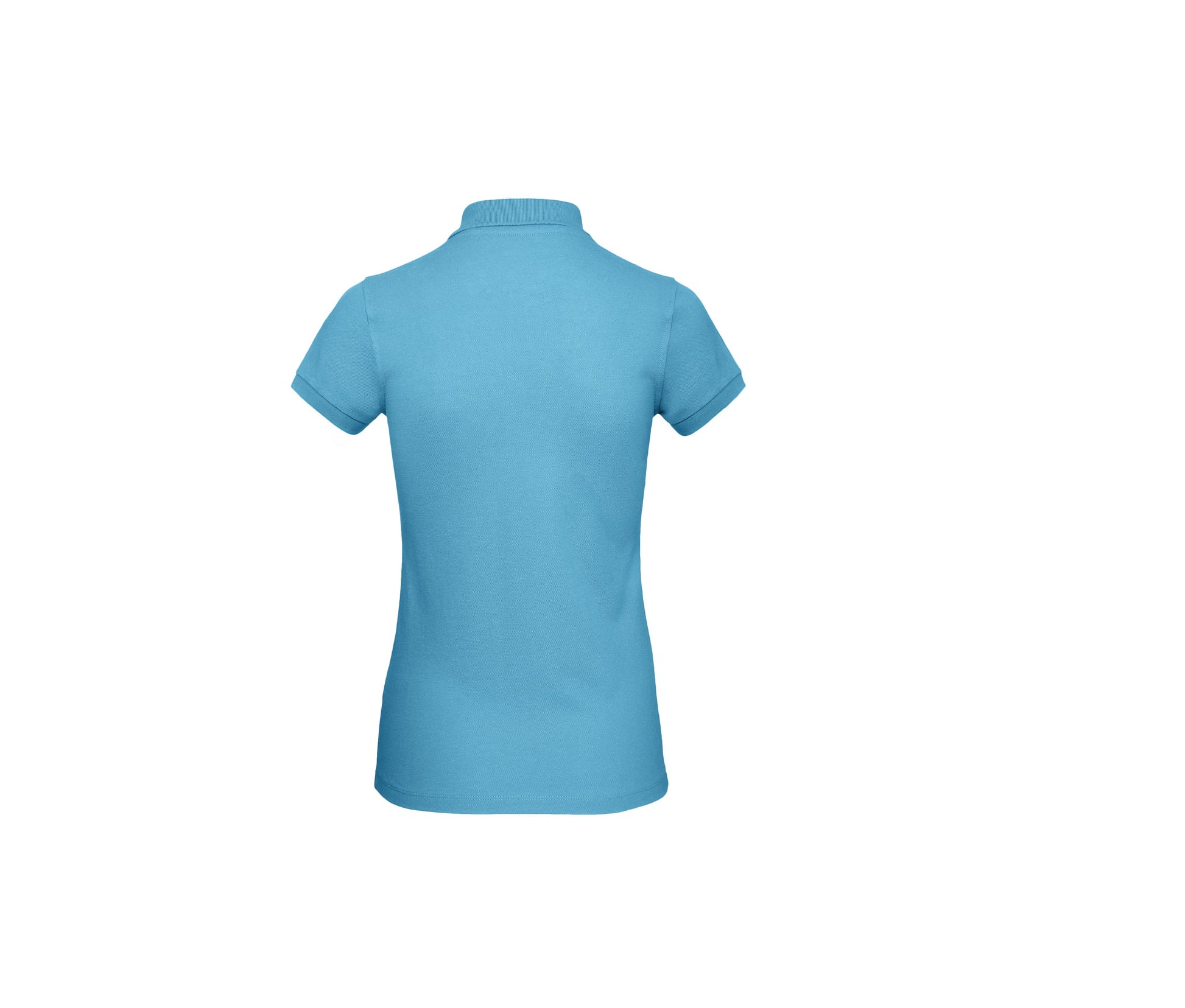 Polo Bio Femme - Very Turquoise
