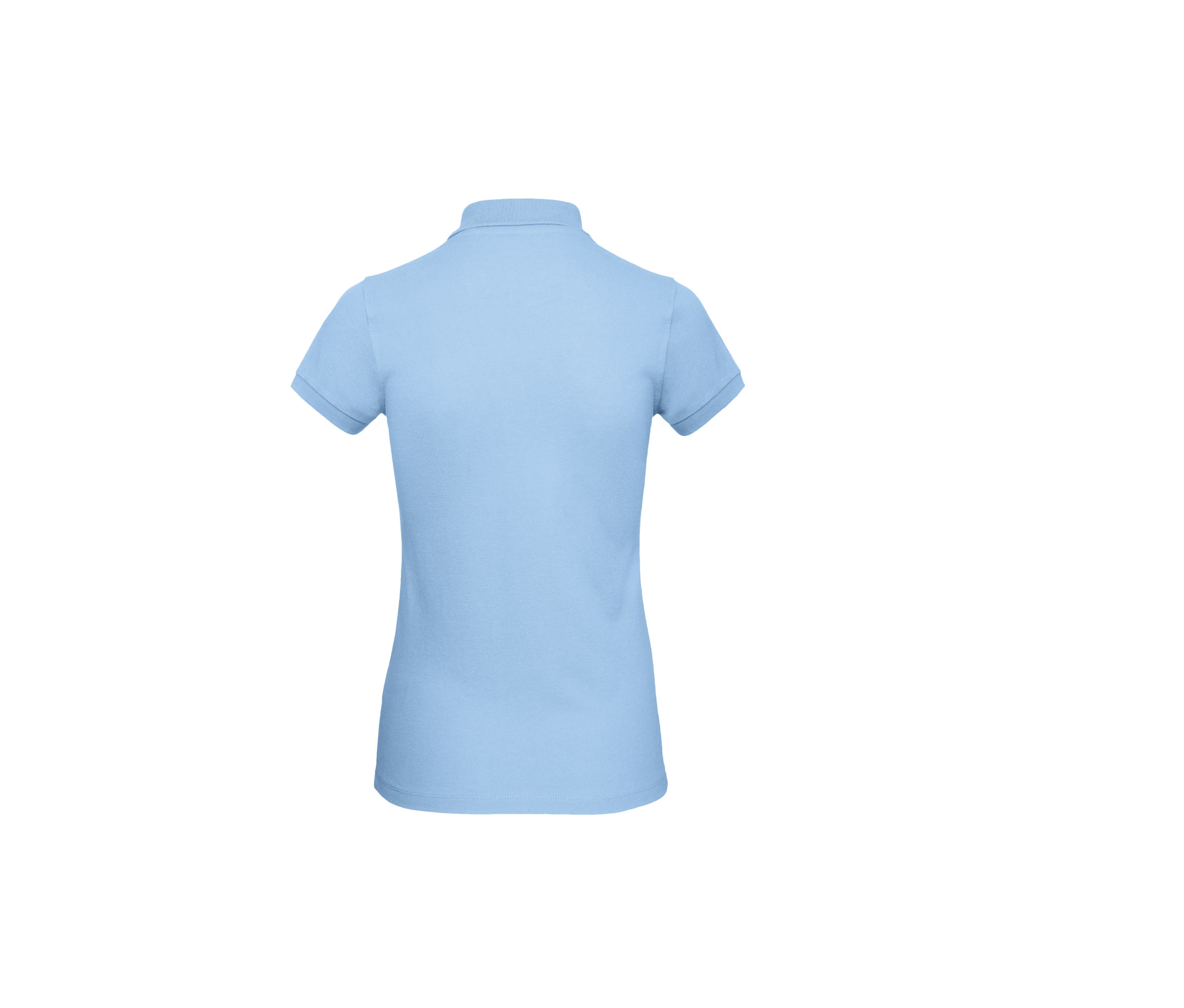 Polo Bio Femme - Sky Blue