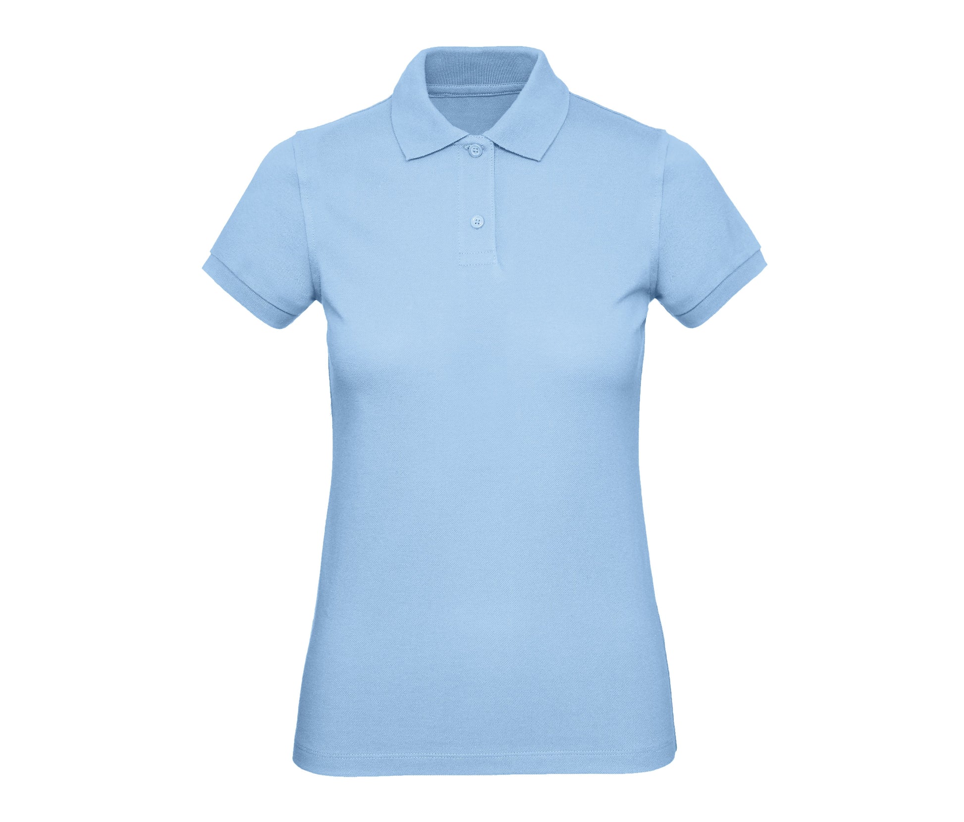 Polo Bio Femme - Sky Blue