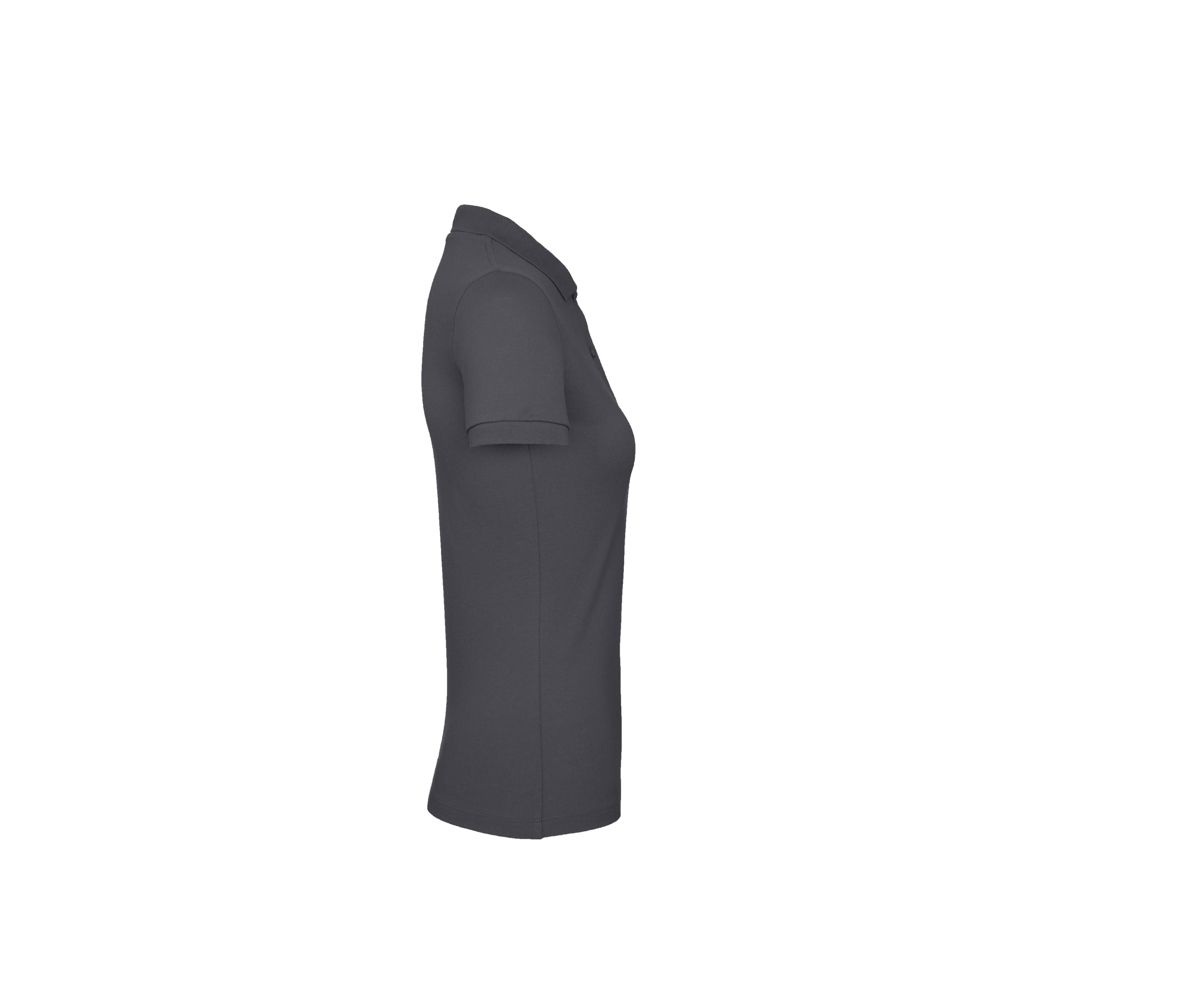 Polo Bio Femme - Dark Grey