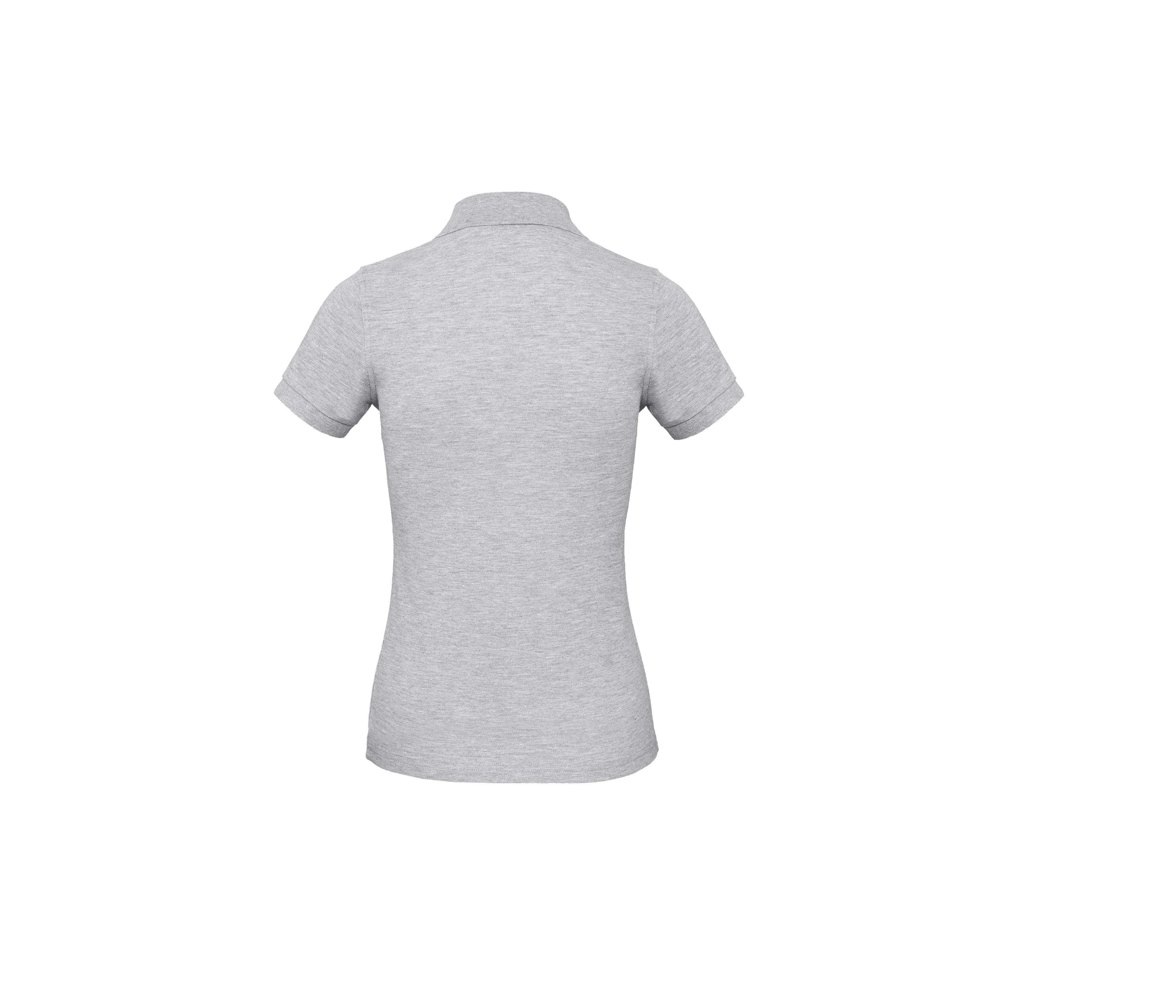 Polo Bio Femme - Heather Grey