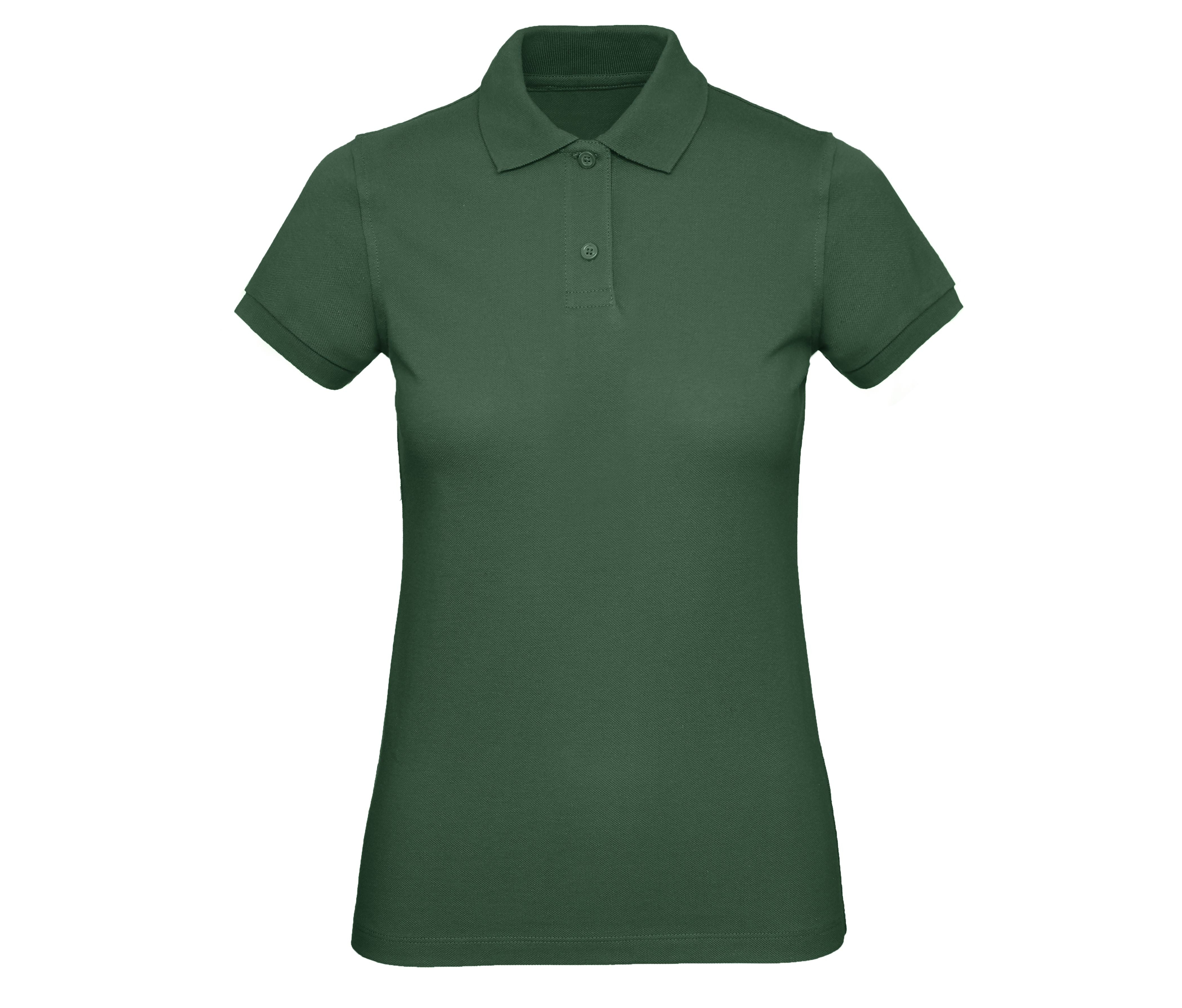 Polo Bio Femme - Bottle Green