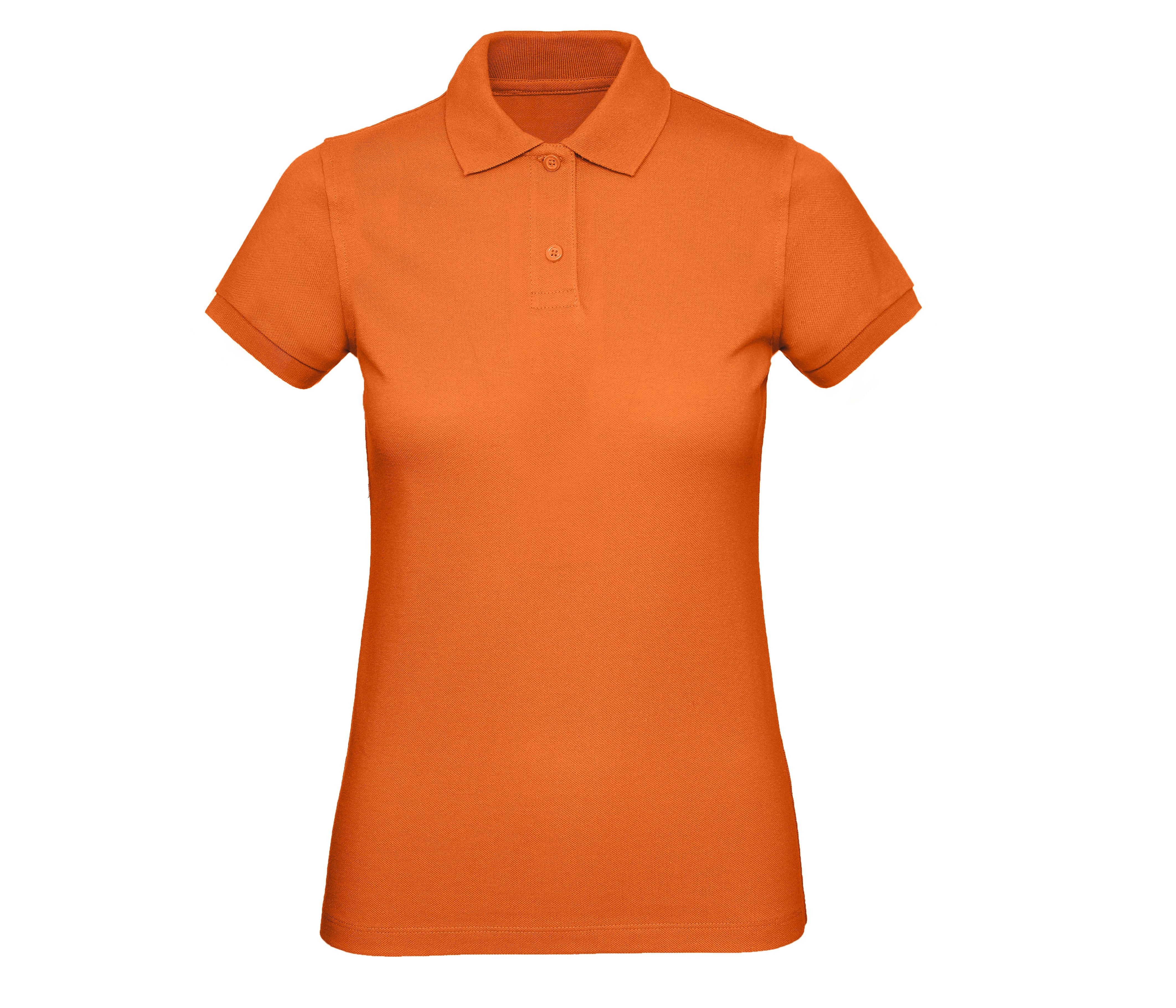 Polo Bio Femme - Urban Orange