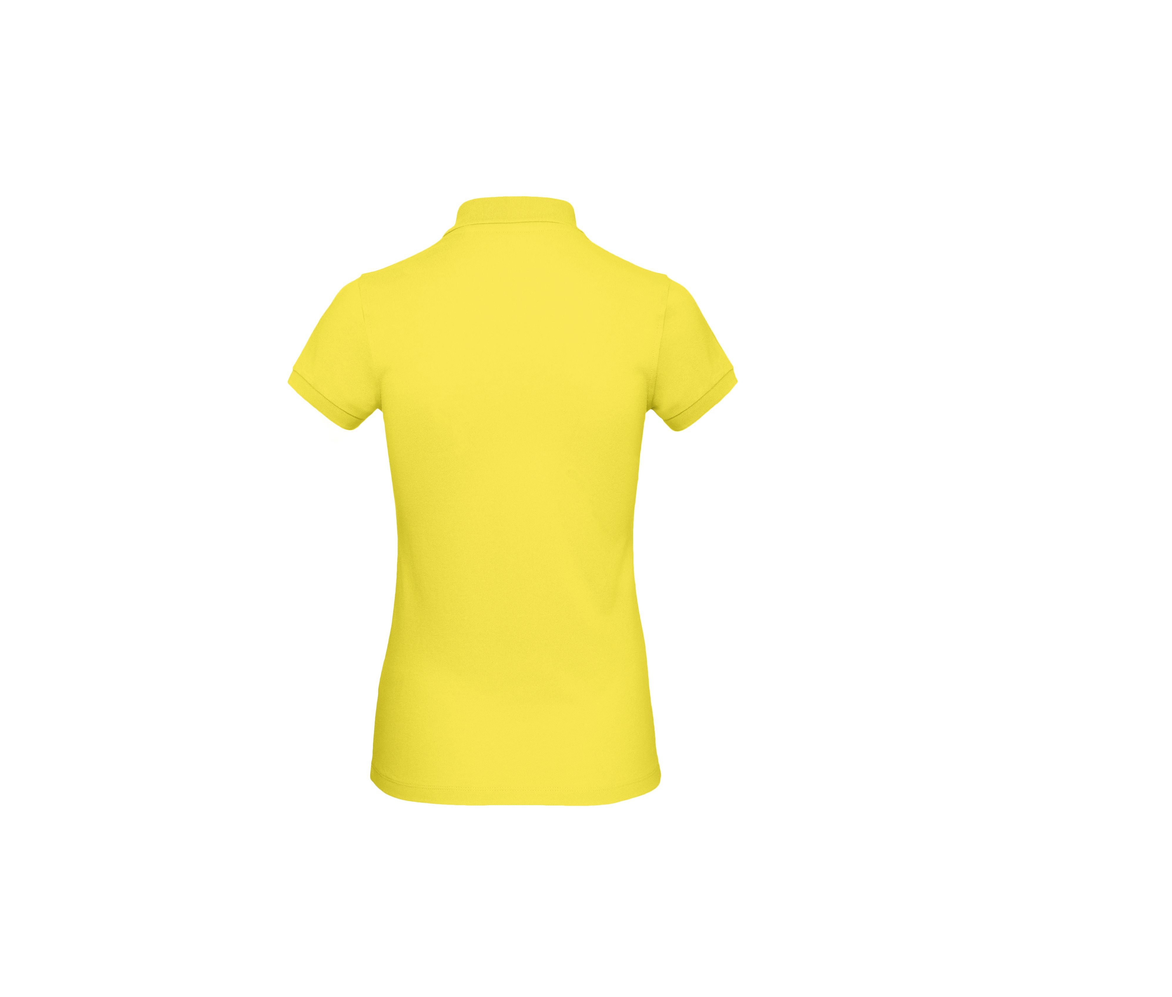 Polo Bio Femme - Solar Yellow