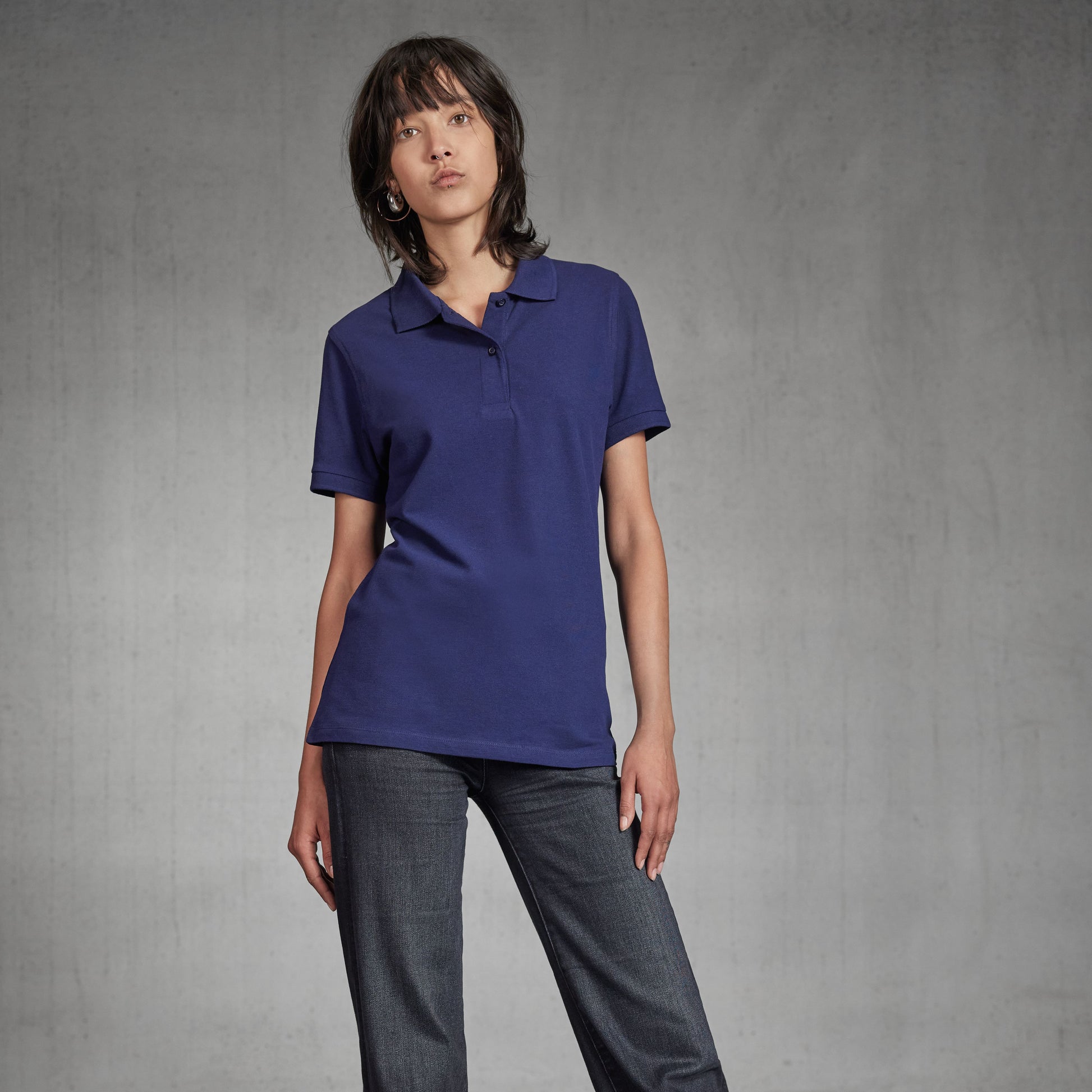 Polo bio femme