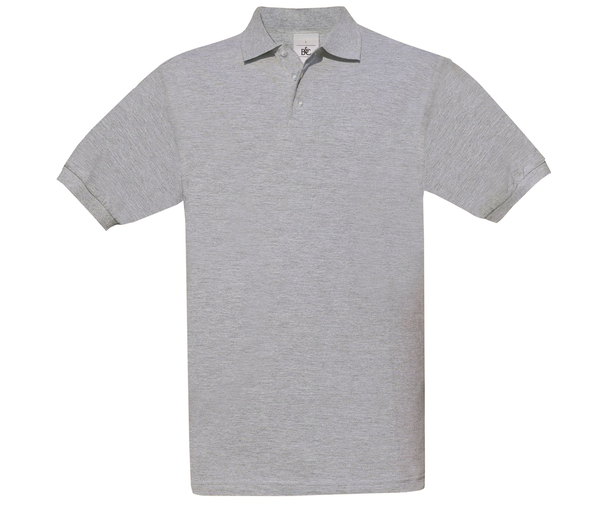 Polo Coton 180 - Heather Grey