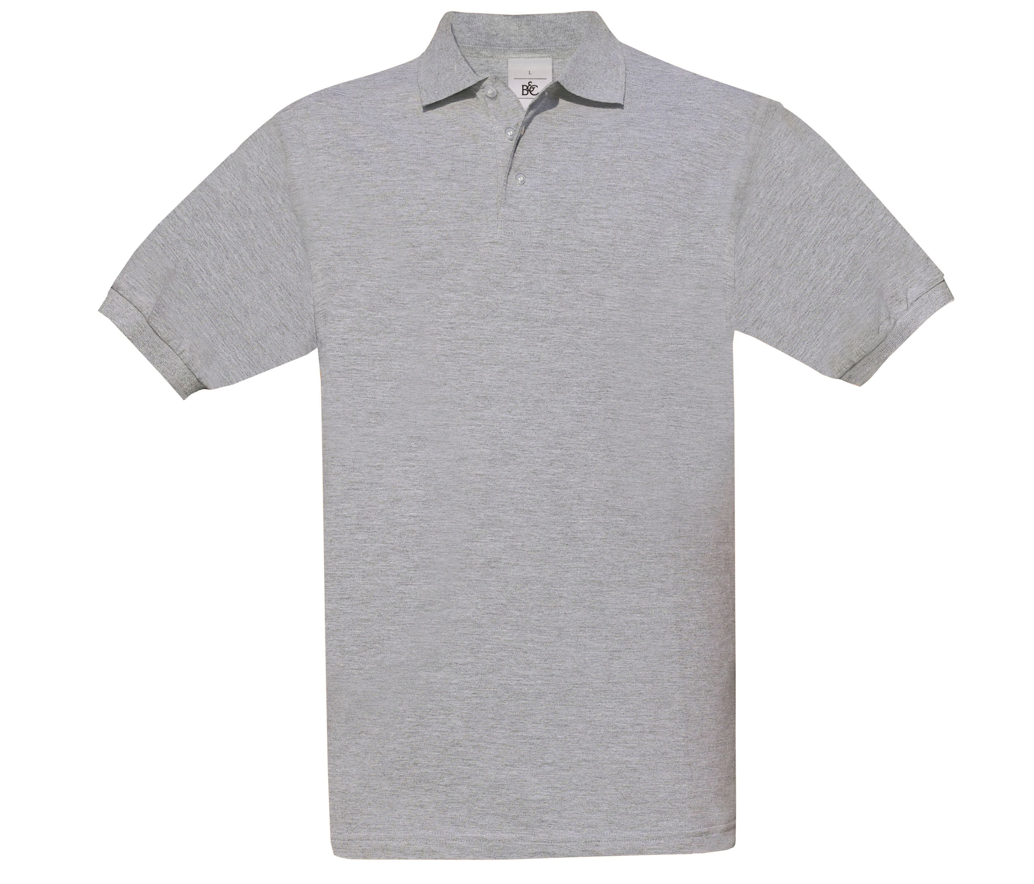 Polo Coton 180 - Heather Grey