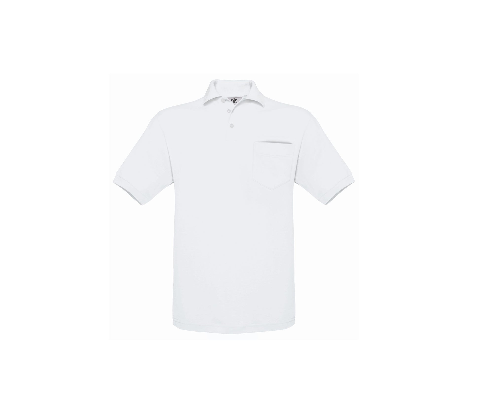 Polo Avec Poche Homme - White