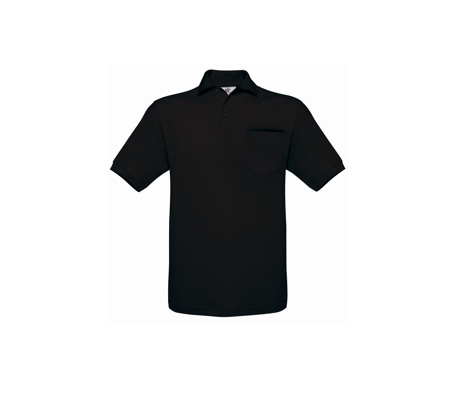 Polo Avec Poche Homme - Black