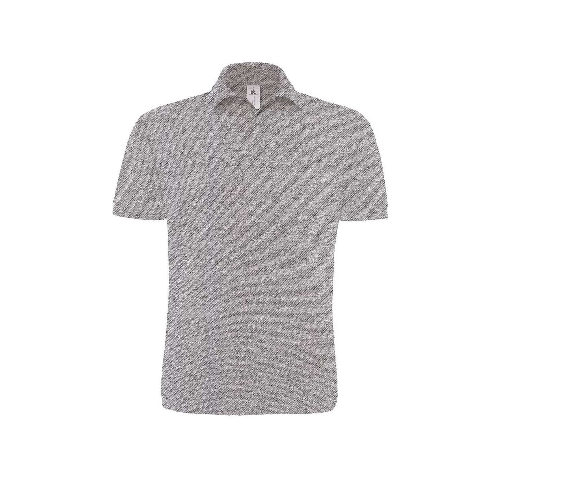 Polo Coton 230 - Heather Grey