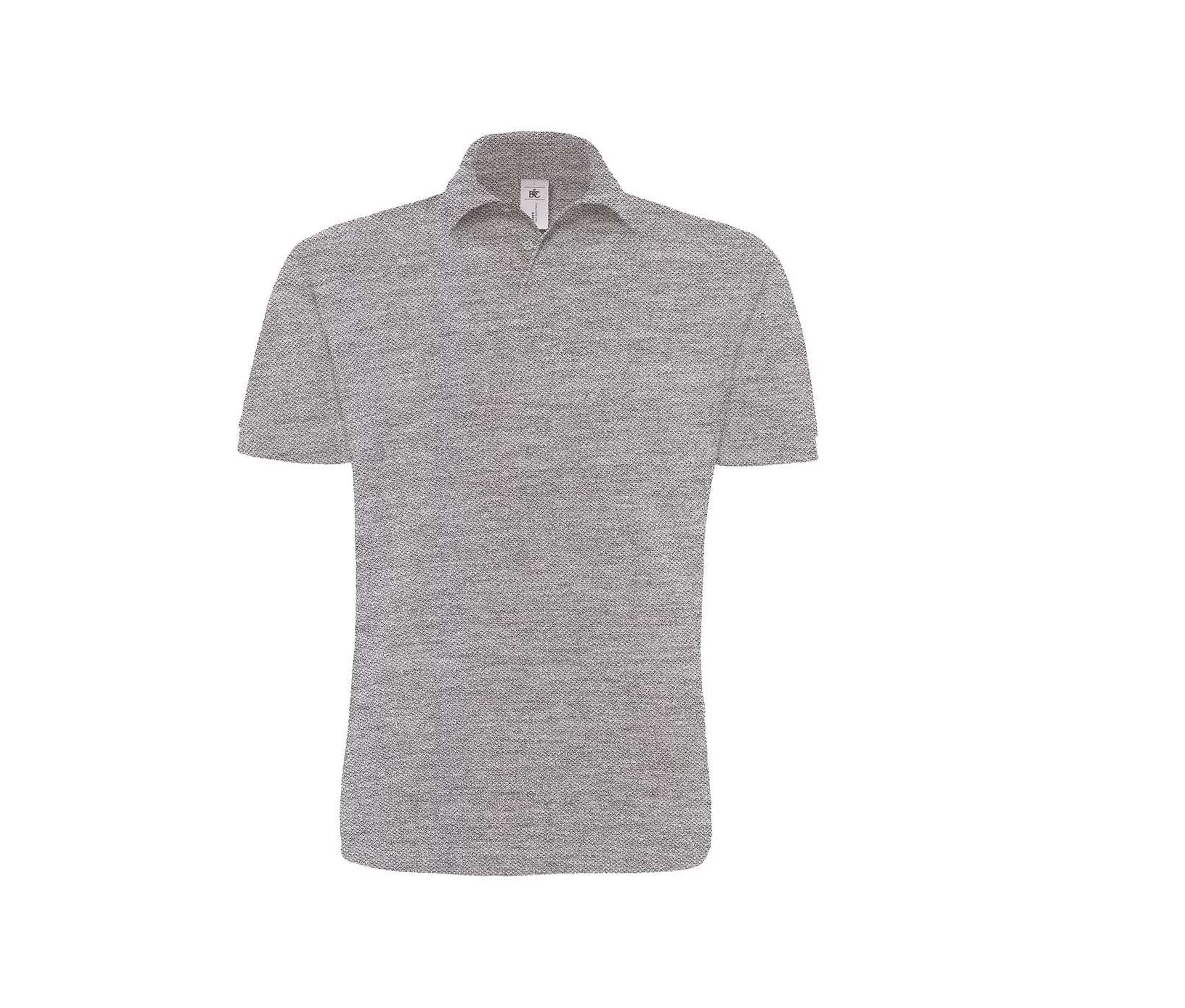 Polo Coton 230 - Heather Grey