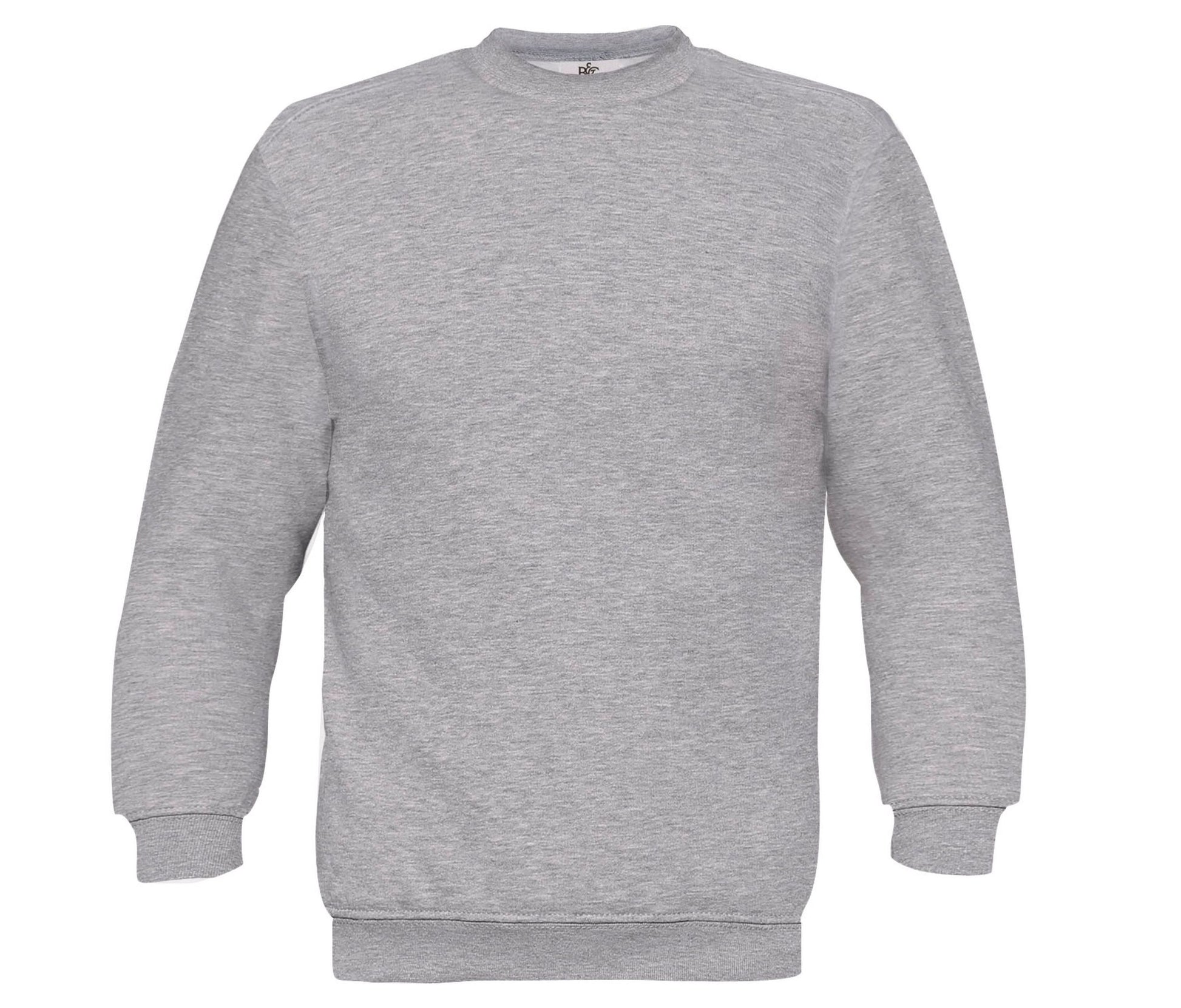 Sweat 80/20 Manches Droites 280 Pst - Heather Grey